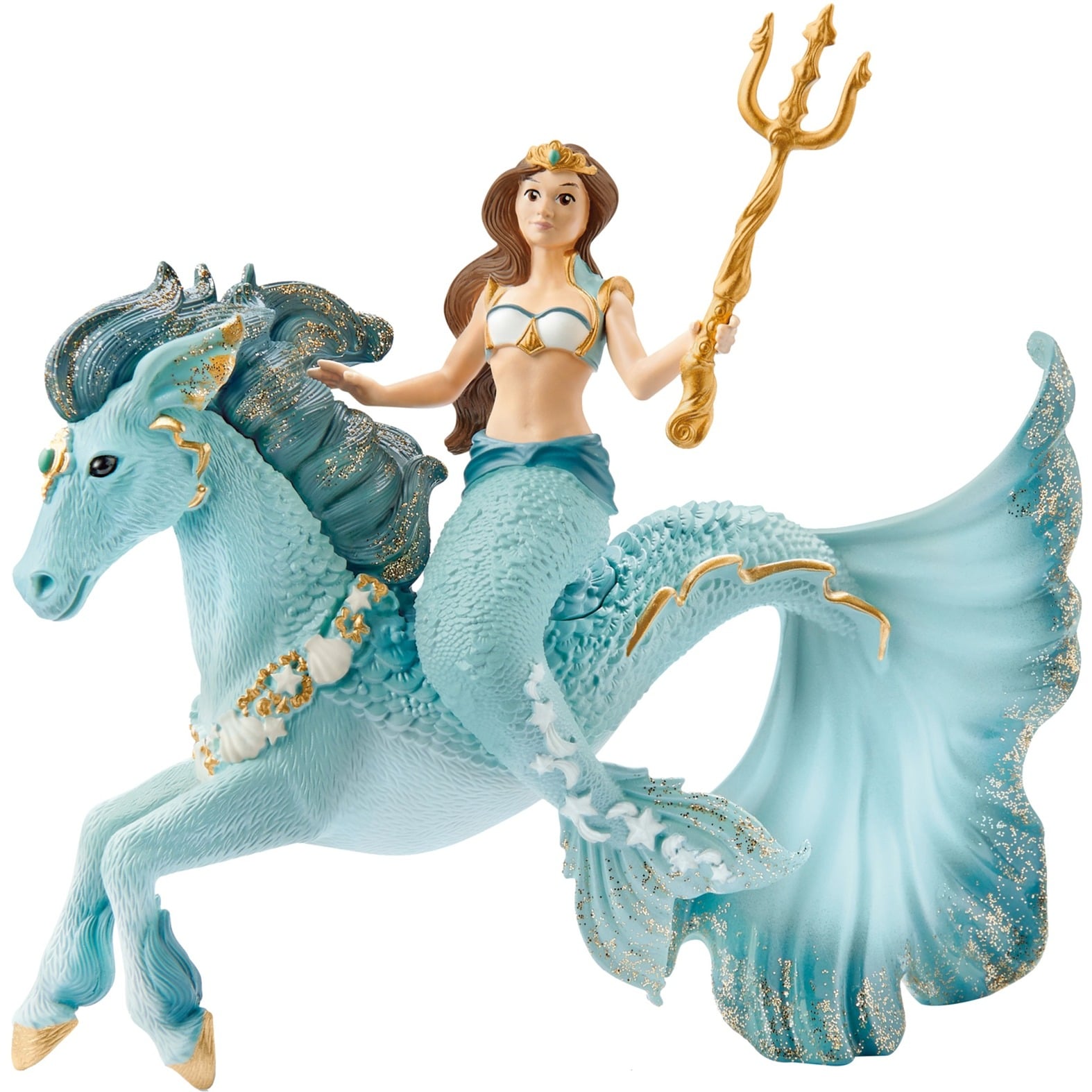 Bayala Meerjungfrau-Eyela auf Unterwasserpferd, Spielfigur