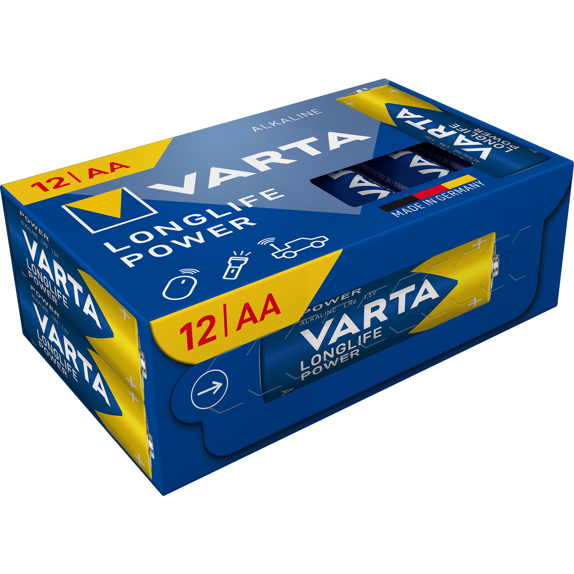 Longlife Power Batterie LR06 Box, AA (Mignon)