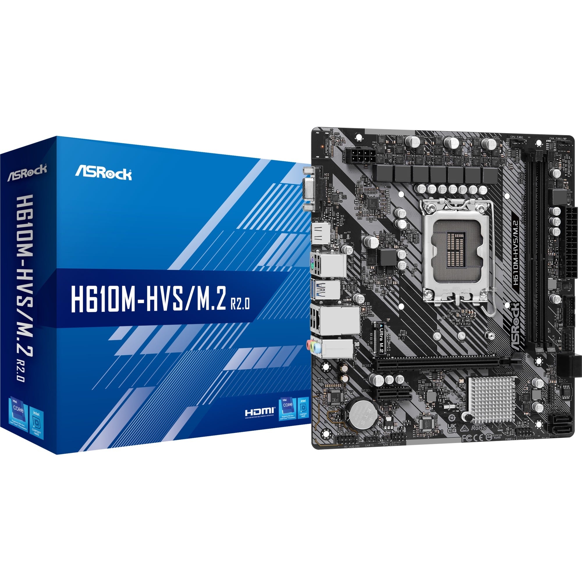 H610M-HVS/M.2 R2.0, Mainboard