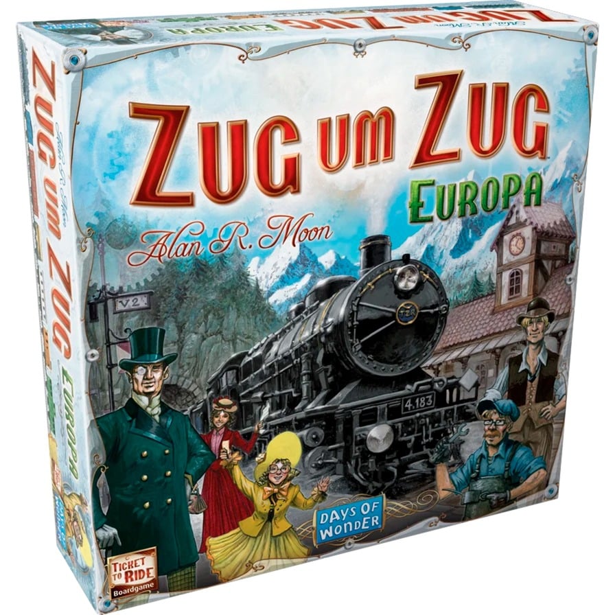 Asmodee Zug um Zug – Europa, Brettspiel | 00824968717622 Asmodee Zug um Zug – Europa, Brettspiel | 00824968717622