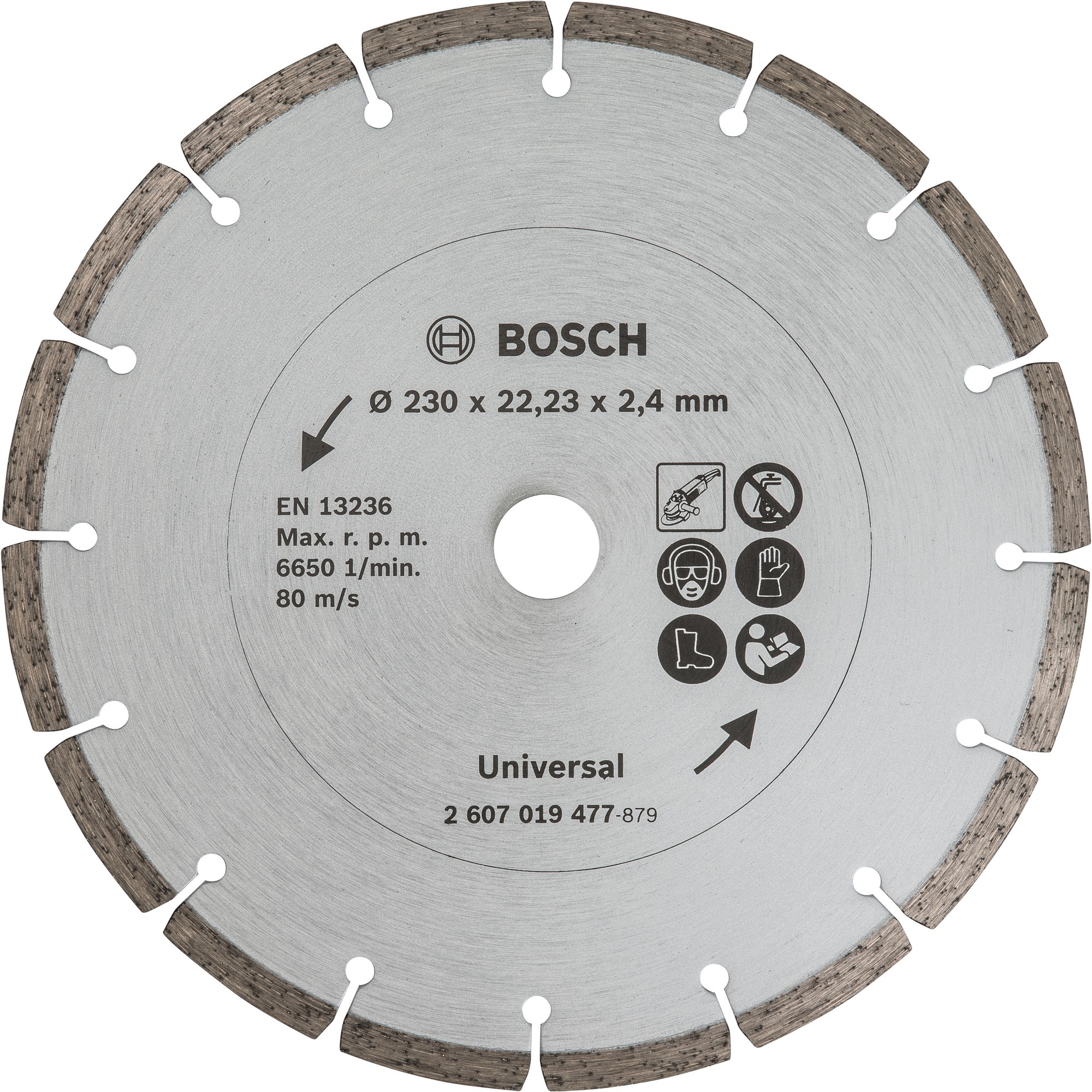 Diamanttrennscheibe Universal, Ø 230mm