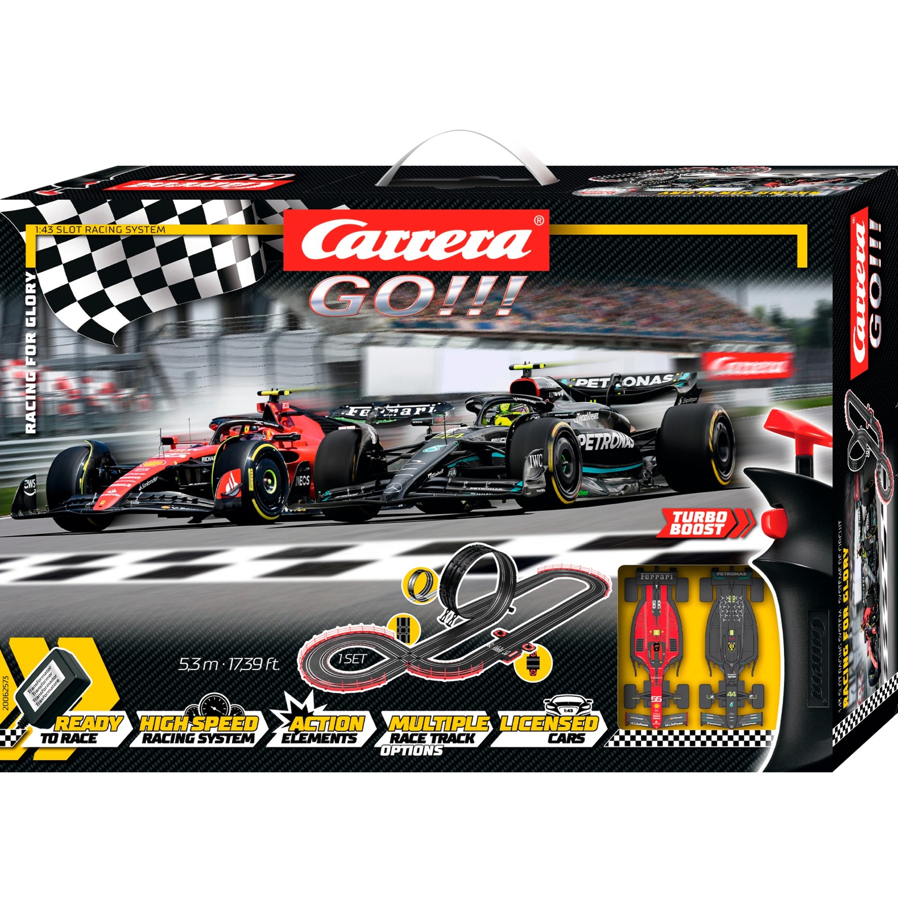 Carrera GO!!! Racing for Glory, Rennbahn | 04007486625730 Carrera GO!!! Racing for Glory, Rennbahn | 04007486625730