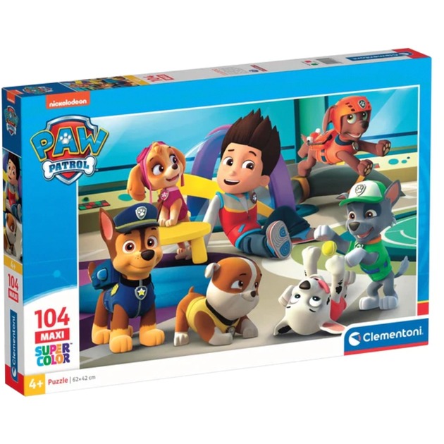 Clementoni Supercolor Maxi – Paw Patrol, Puzzle | 08005125239702 Clementoni Supercolor Maxi – Paw Patrol, Puzzle | 08005125239702