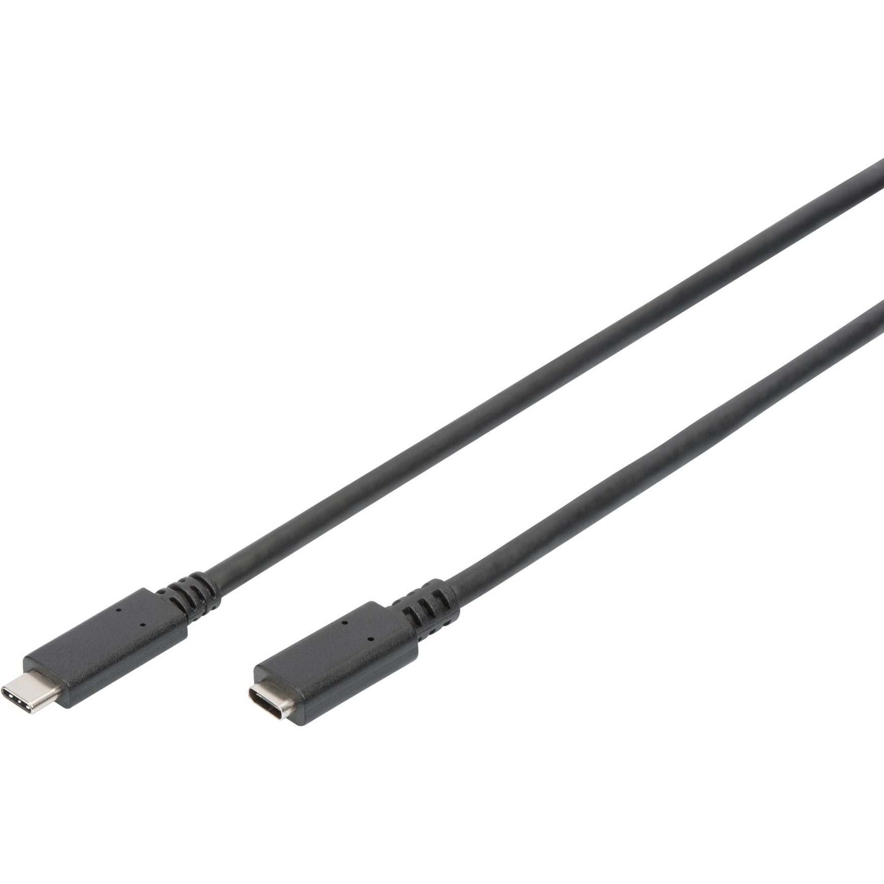 USB 2.0 Verlängerungskabel, USB-C Stecker > USB-C Buchse