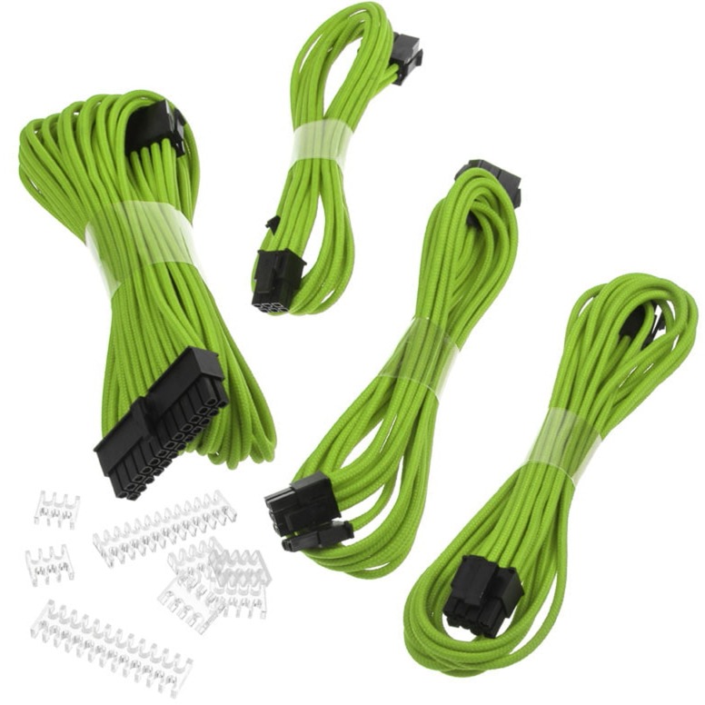 Phanteks Verlängerungskabel-Set Green, 4-teilig | 00886523500728 Phanteks Verlängerungskabel-Set Green, 4-teilig | 00886523500728