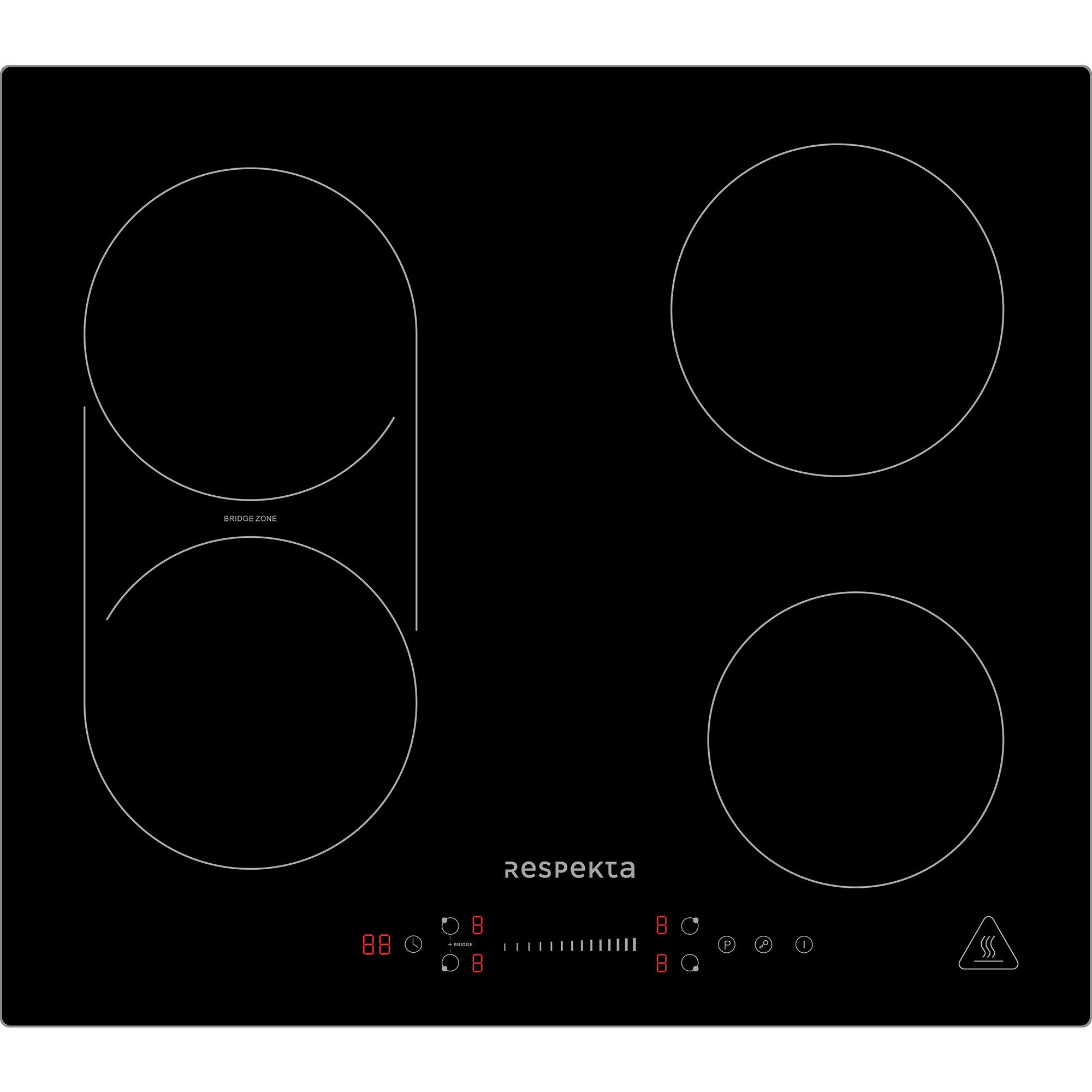 Respekta ASET9006600i, Backofen-Set schwarz