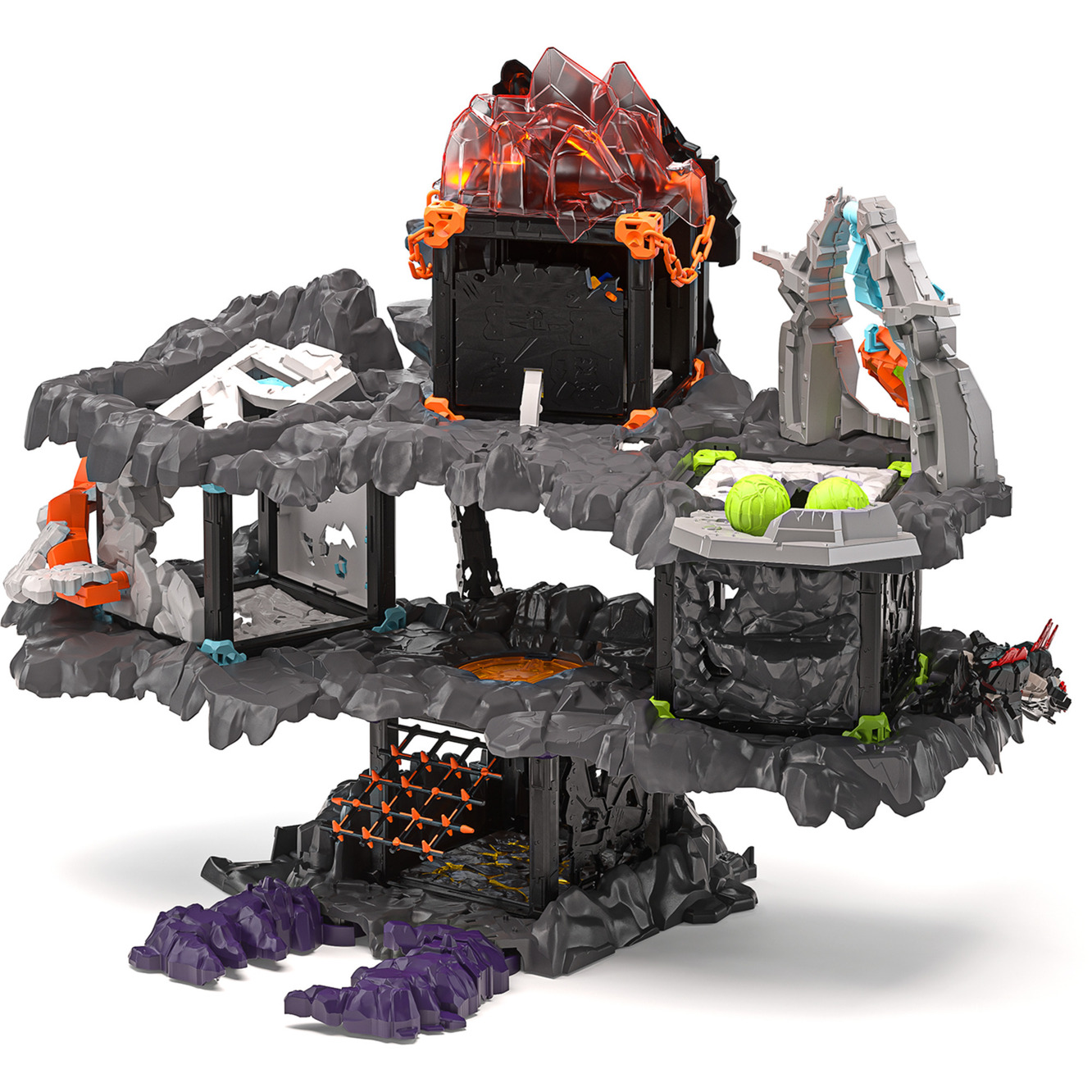 Eldrador Creatures MasterCave: Smashrador, Spielgebäude