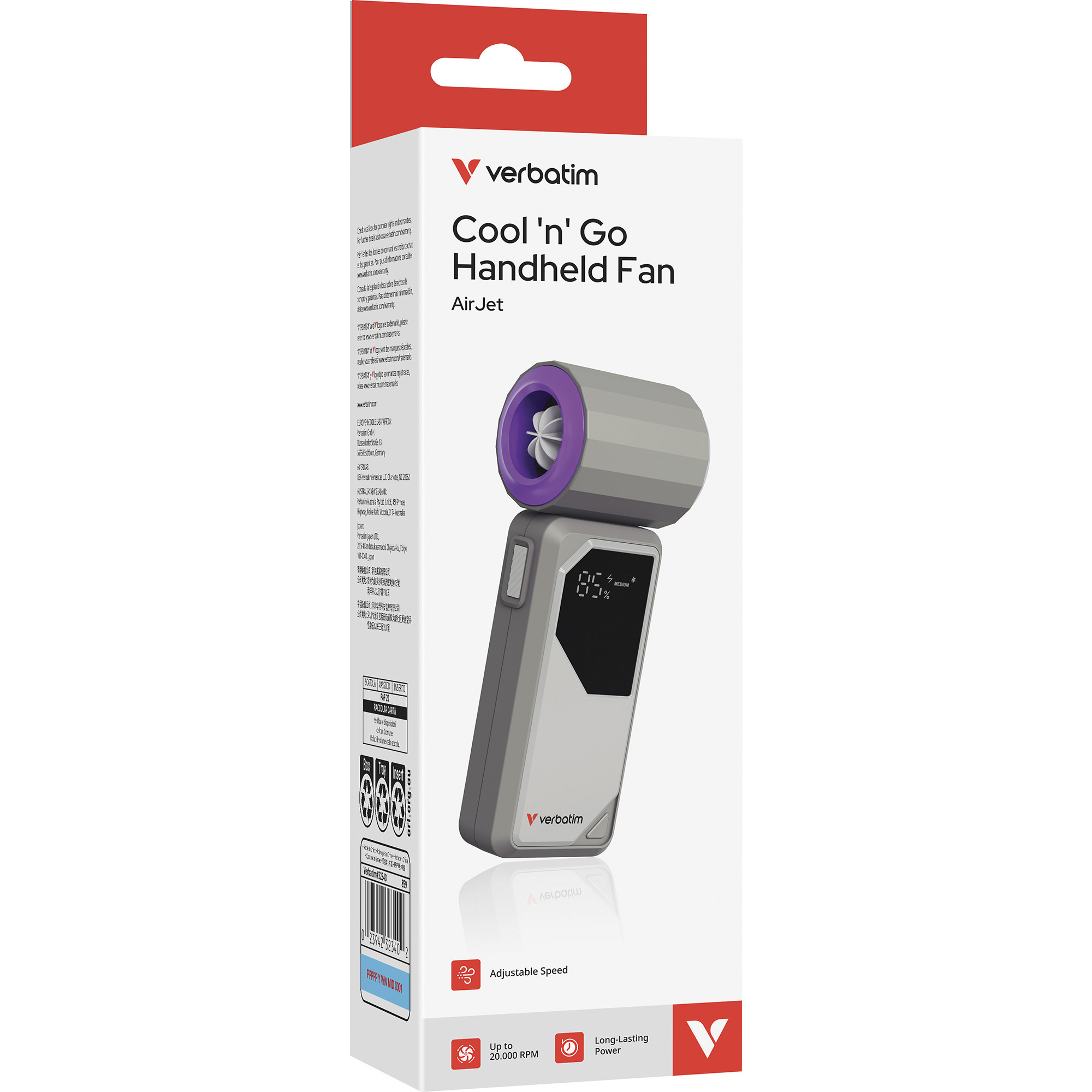 Cool n Go Air Jet, Ventilator