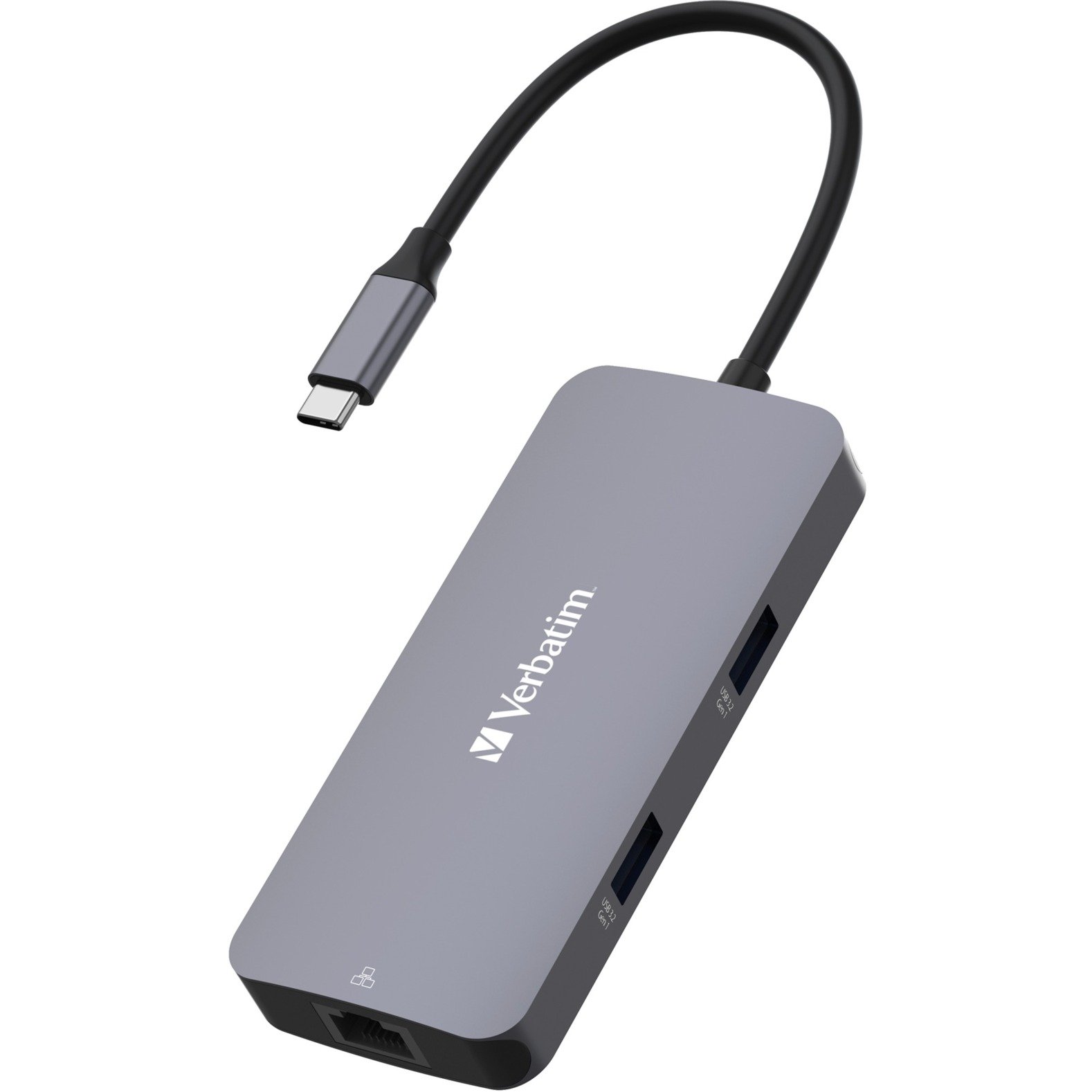 Verbatim USB-C Pro Multiport-Hub CMH-05, 5 Port, Dockingstation | 00023942321507 Verbatim USB-C Pro Multiport-Hub CMH-05, 5 Port, Dockingstation | 00023942321507