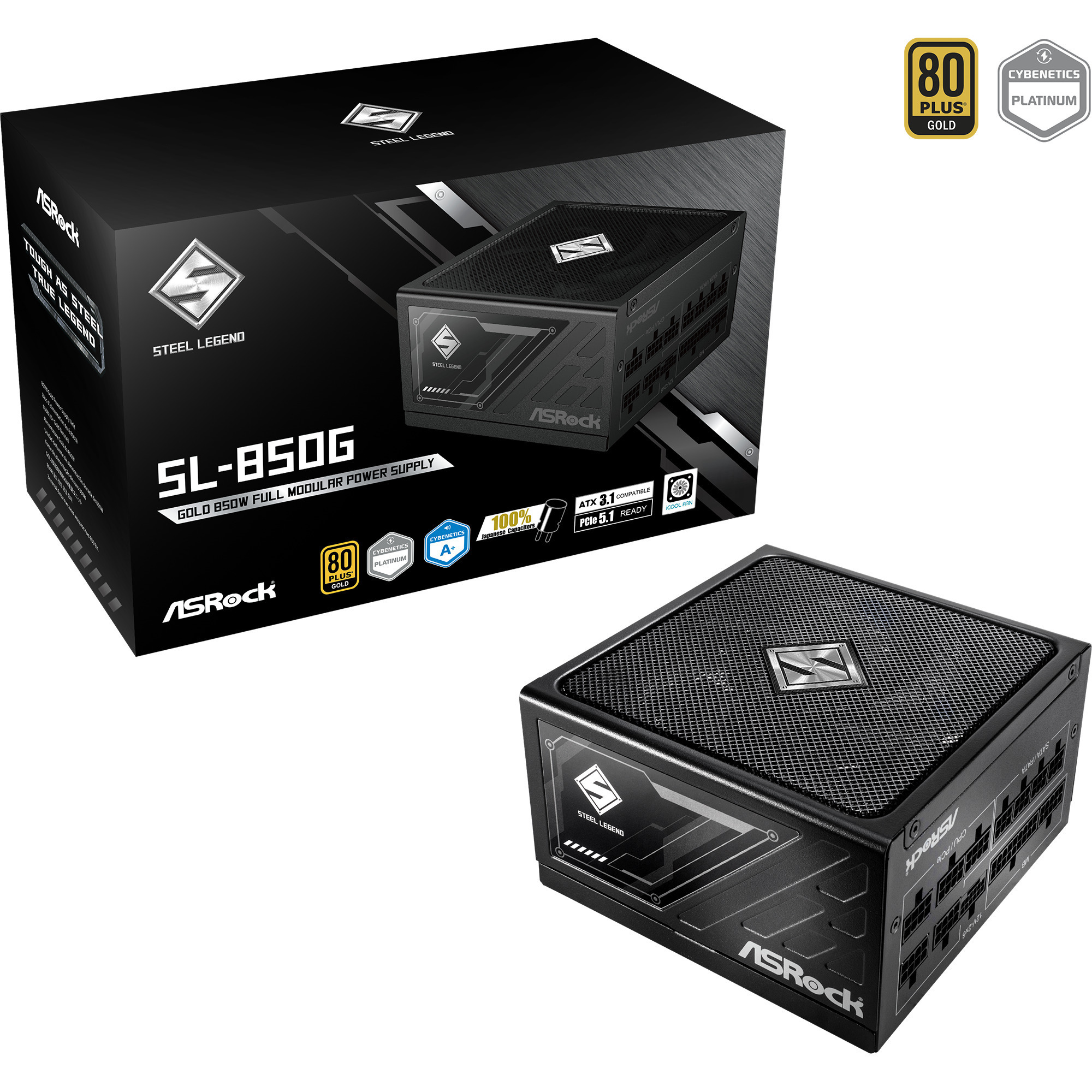 Steel Legend SL-850G, PC-Netzteil