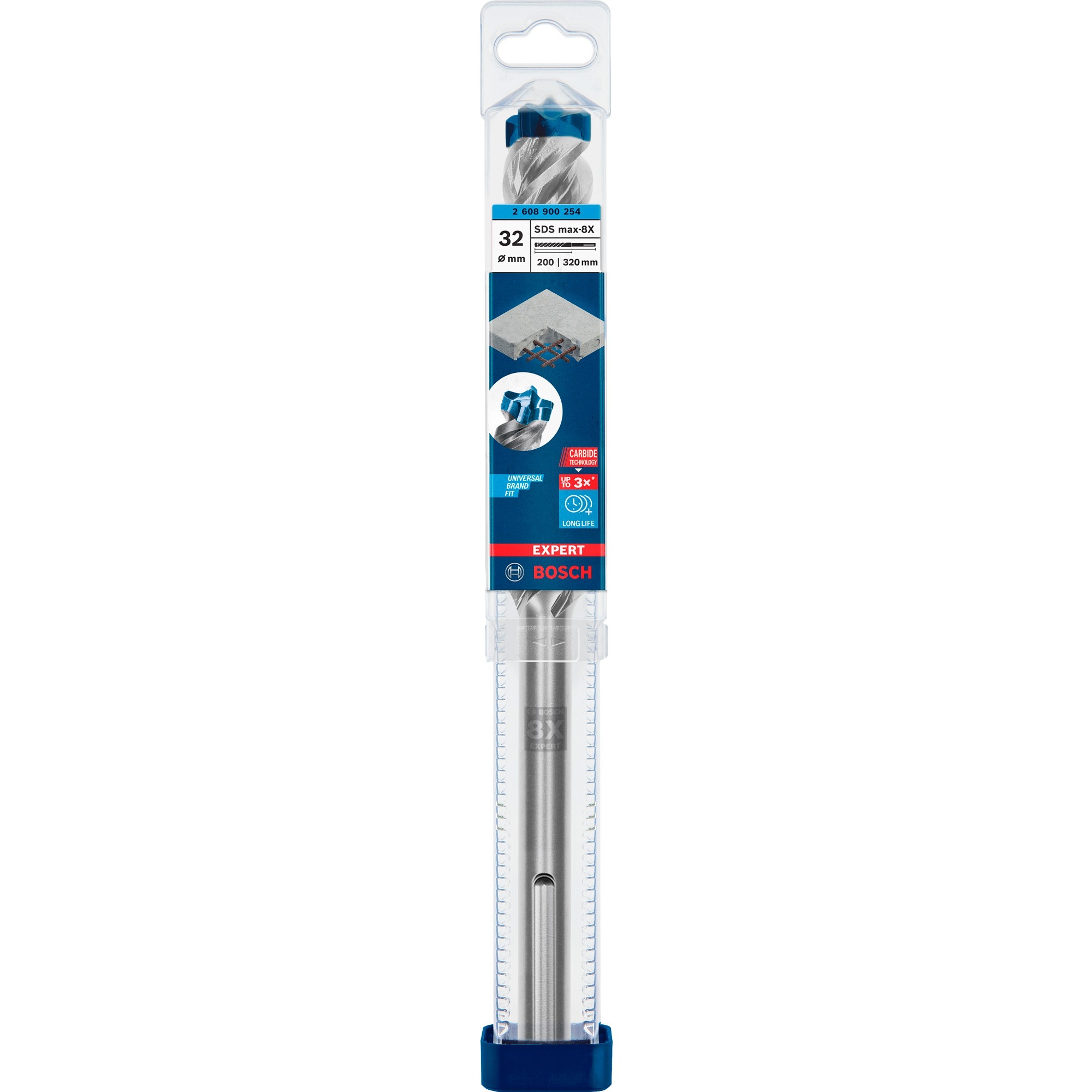 EXPERT Hammerbohrer SDS-max-8X, Ø 32mm