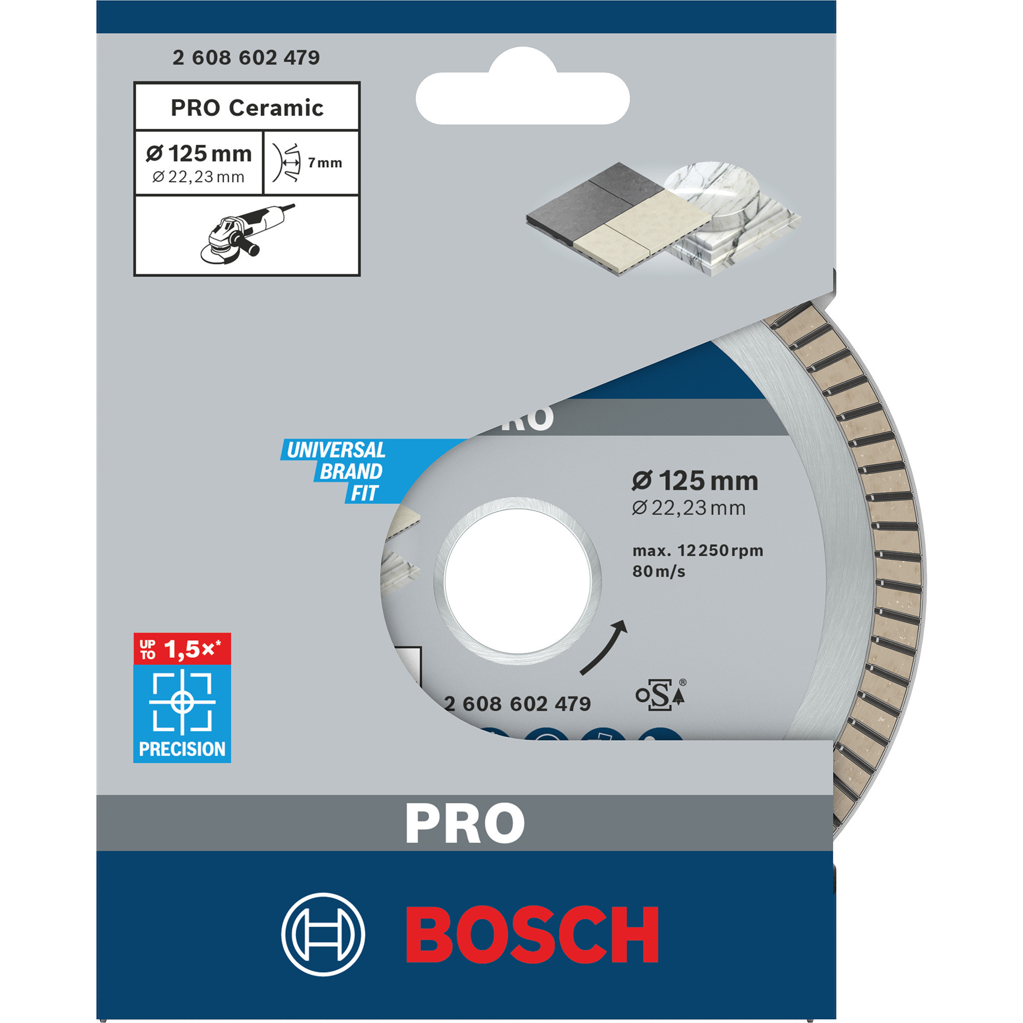 PRO Ceramic Diamant-Trennscheibe, Ø 125mm