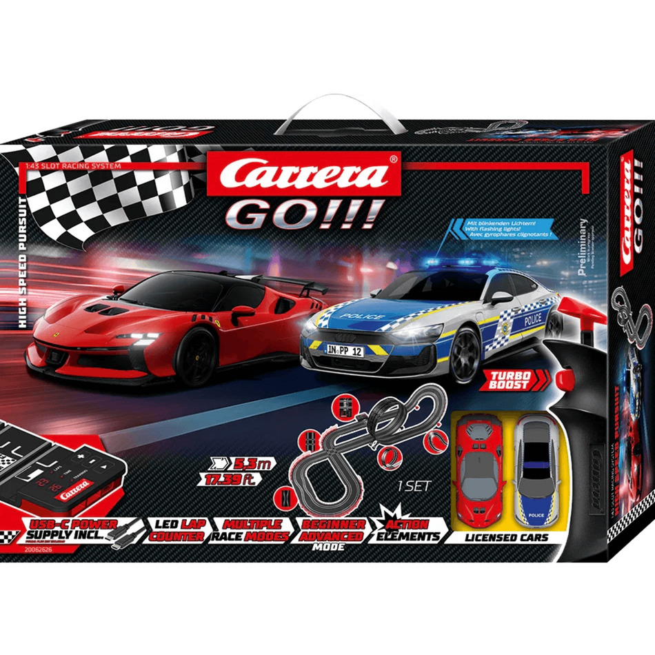 GO!!! High Speed Pursuit, Rennbahn
