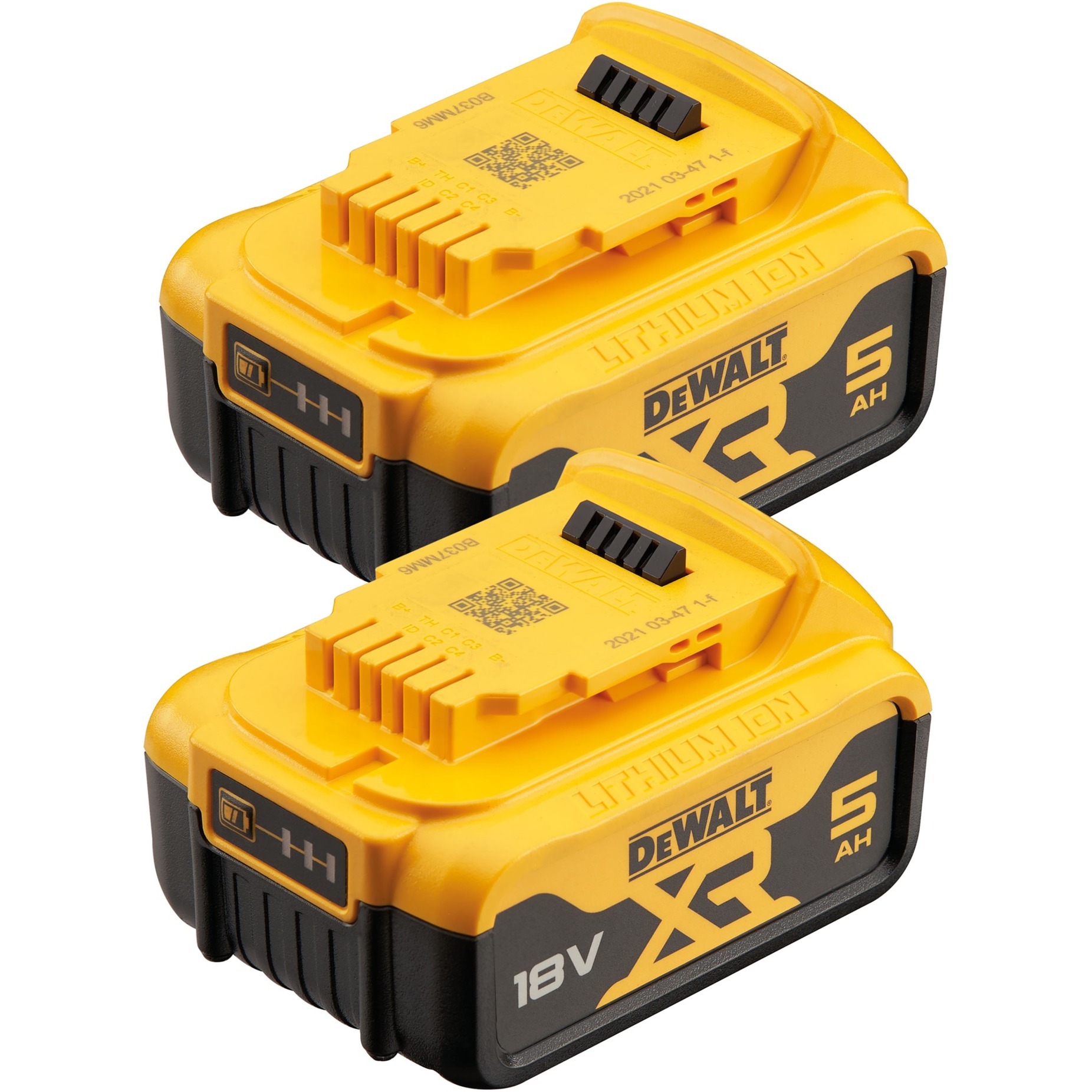 XR Akku-Starterkit DCB184P2, 18Volt 5Ah
