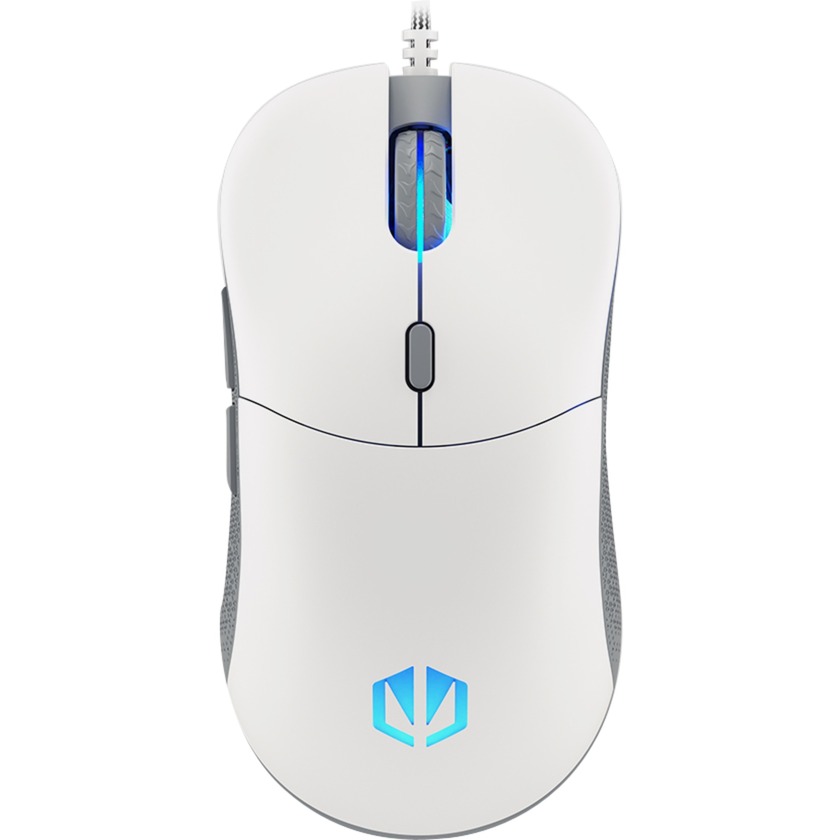 GEM Plus Onyx White, Gaming-Maus
