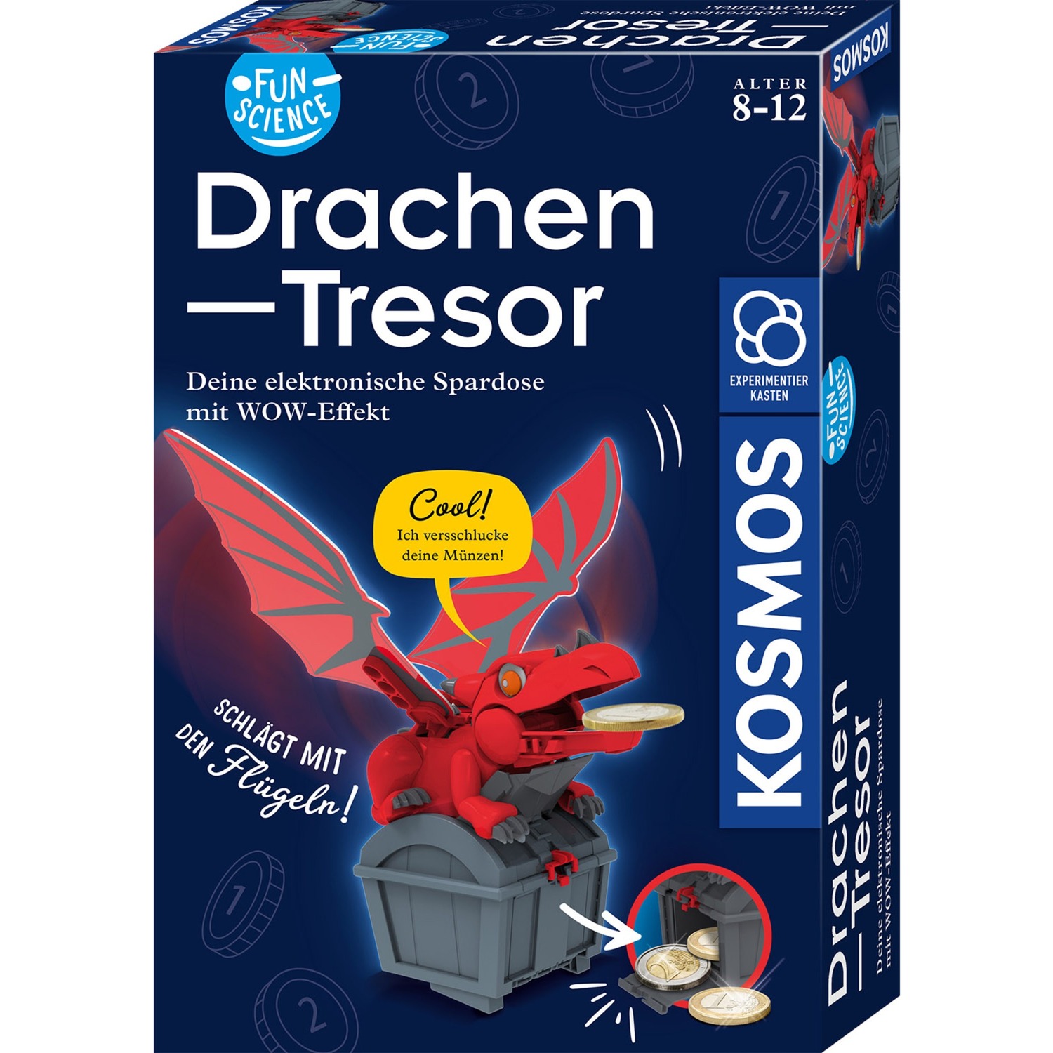 Fun Science Drachen-Tresor, Experimentierkasten