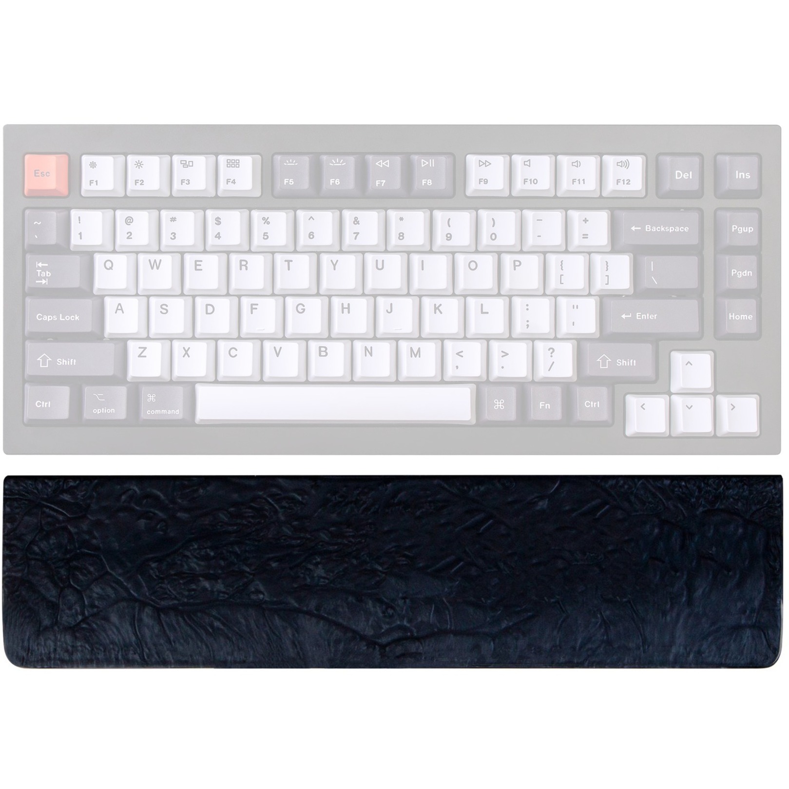 Keychron Resin Palm Rest für Q1/Q2/V2, Handgelenkauflage | 04897115553684 Keychron Resin Palm Rest für Q1/Q2/V2, Handgelenkauflage | 04897115553684