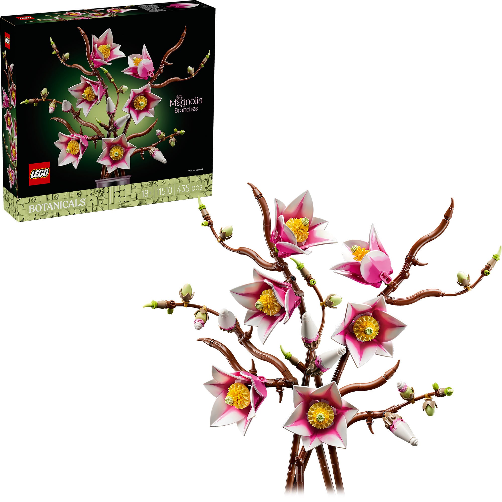 11510 Botanicals Magnolienzweige, Konstruktionsspielzeug