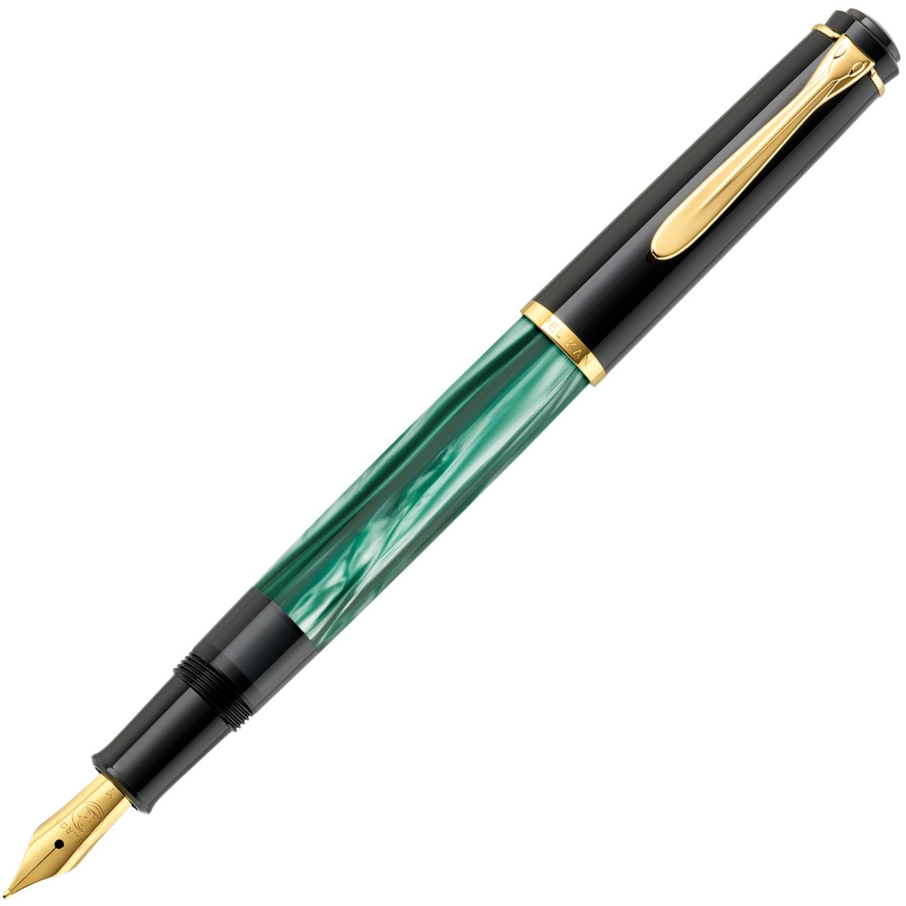 Pelikan Classic M200 – Kolbenfüllhalter Grün-Marmoriert, Füllfederhalter | 04012700983404 Pelikan Classic M200 – Kolbenfüllhalter Grün-Marmoriert, Füllfederhalter | 04012700983404