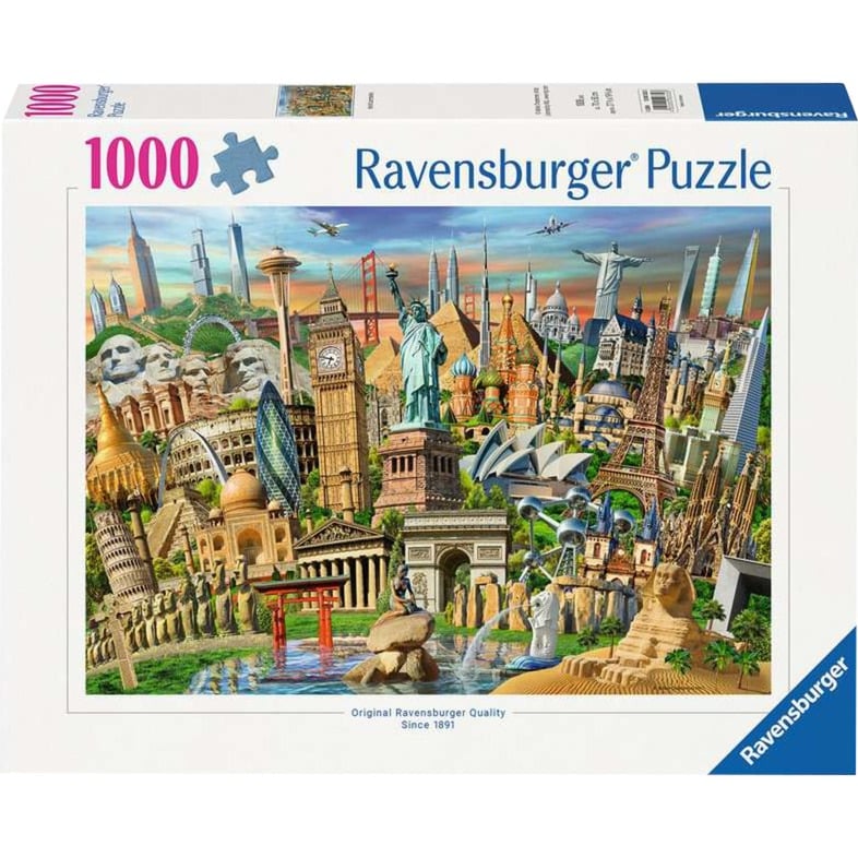 Puzzle Sehenswürdigkeiten weltweit