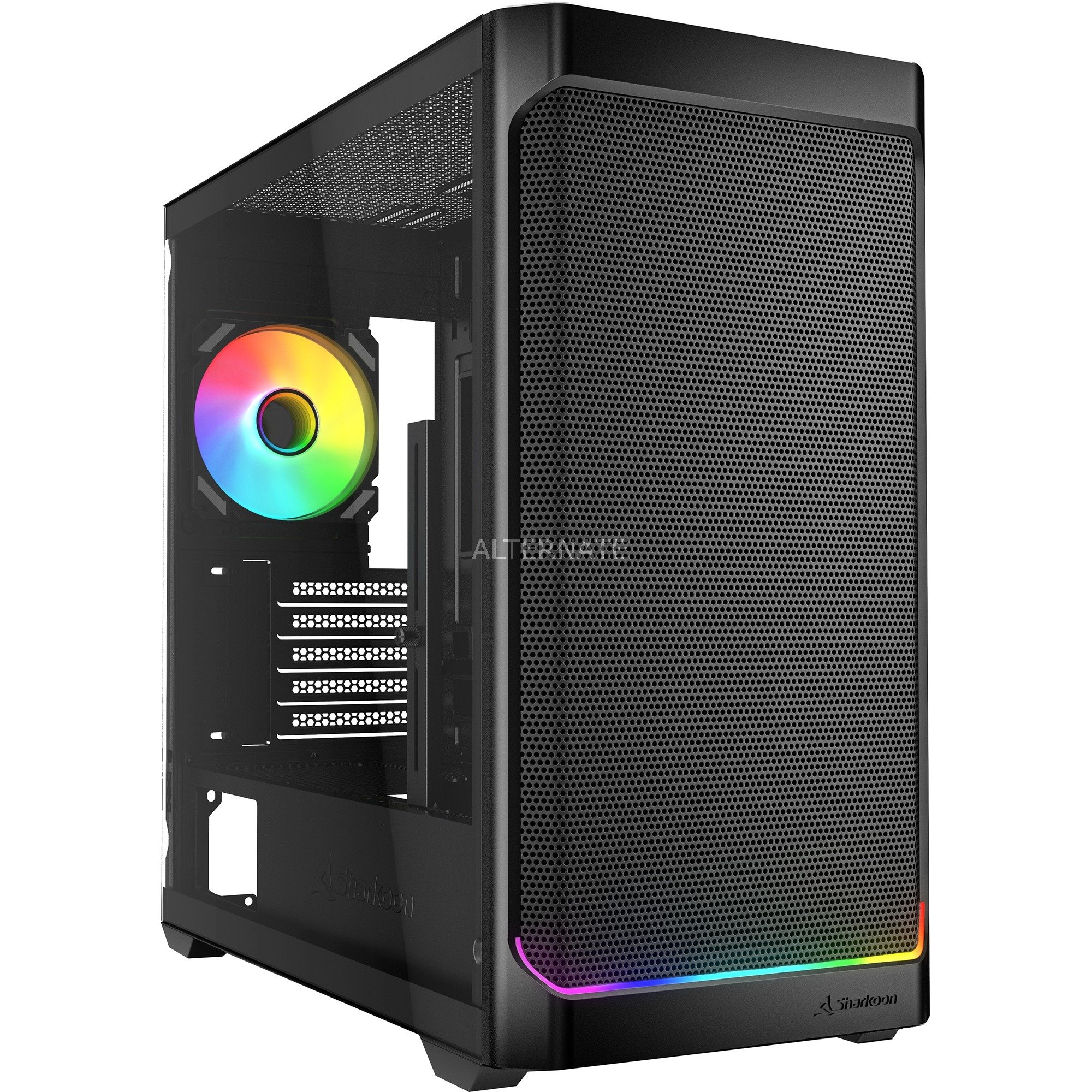 Sharkoon MK4W RGB Strip, Tower-Gehäuse | 04044951041763 Sharkoon MK4W RGB Strip, Tower-Gehäuse | 04044951041763