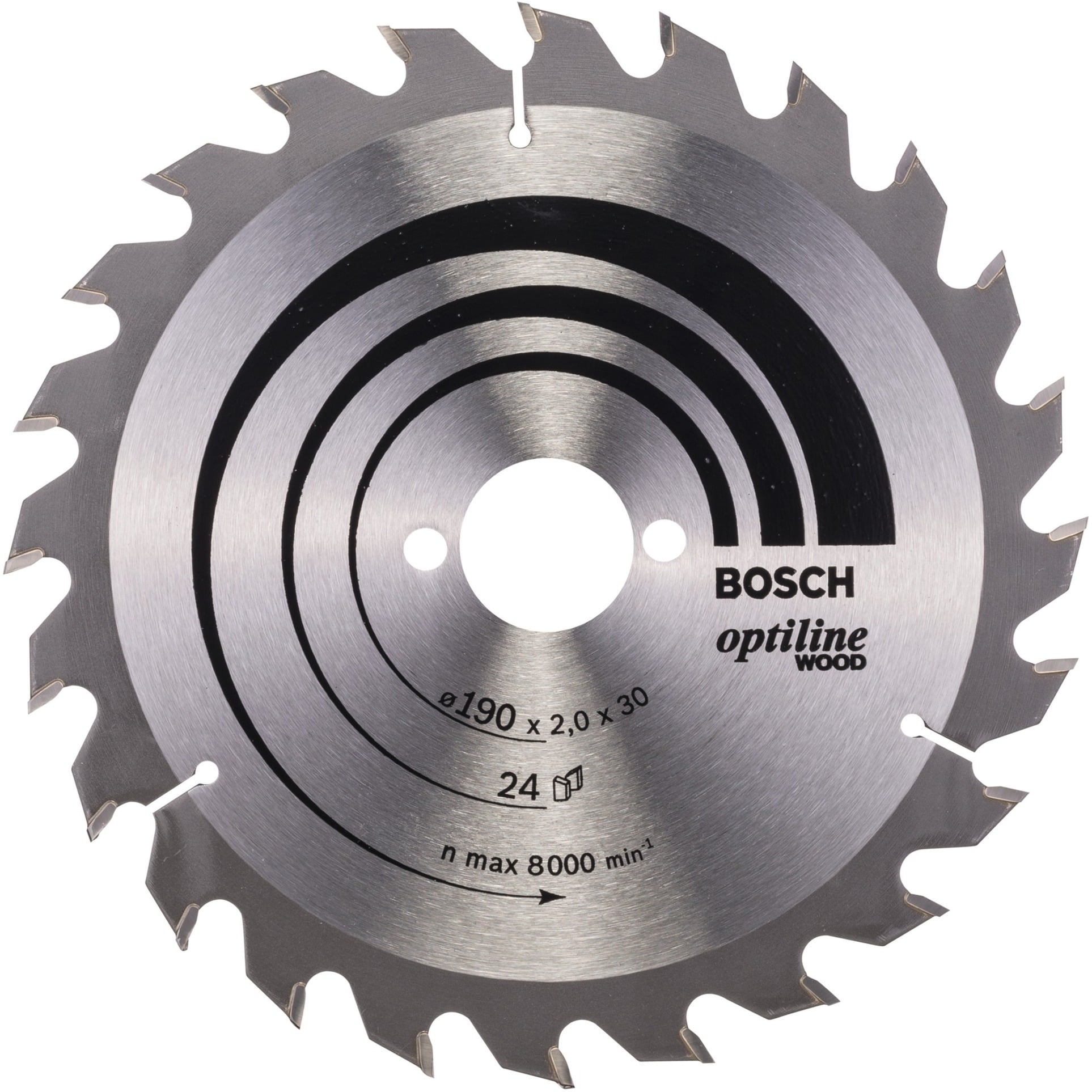 PRO Wood Kreissägeblatt, Ø 190mm, 24Z