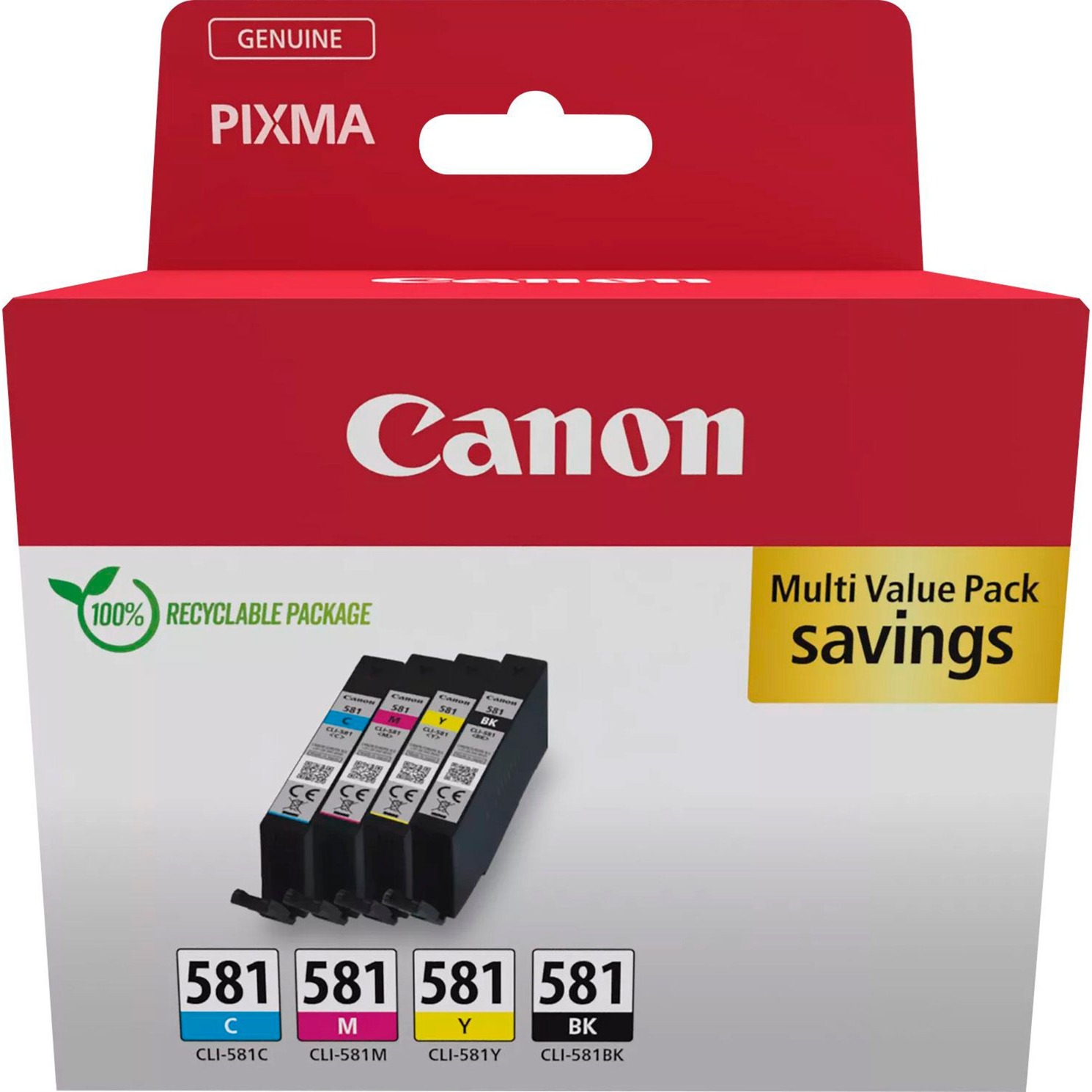 Canon Tinte Multipack CLI-581 | 08714574679150 Canon Tinte Multipack CLI-581 | 08714574679150
