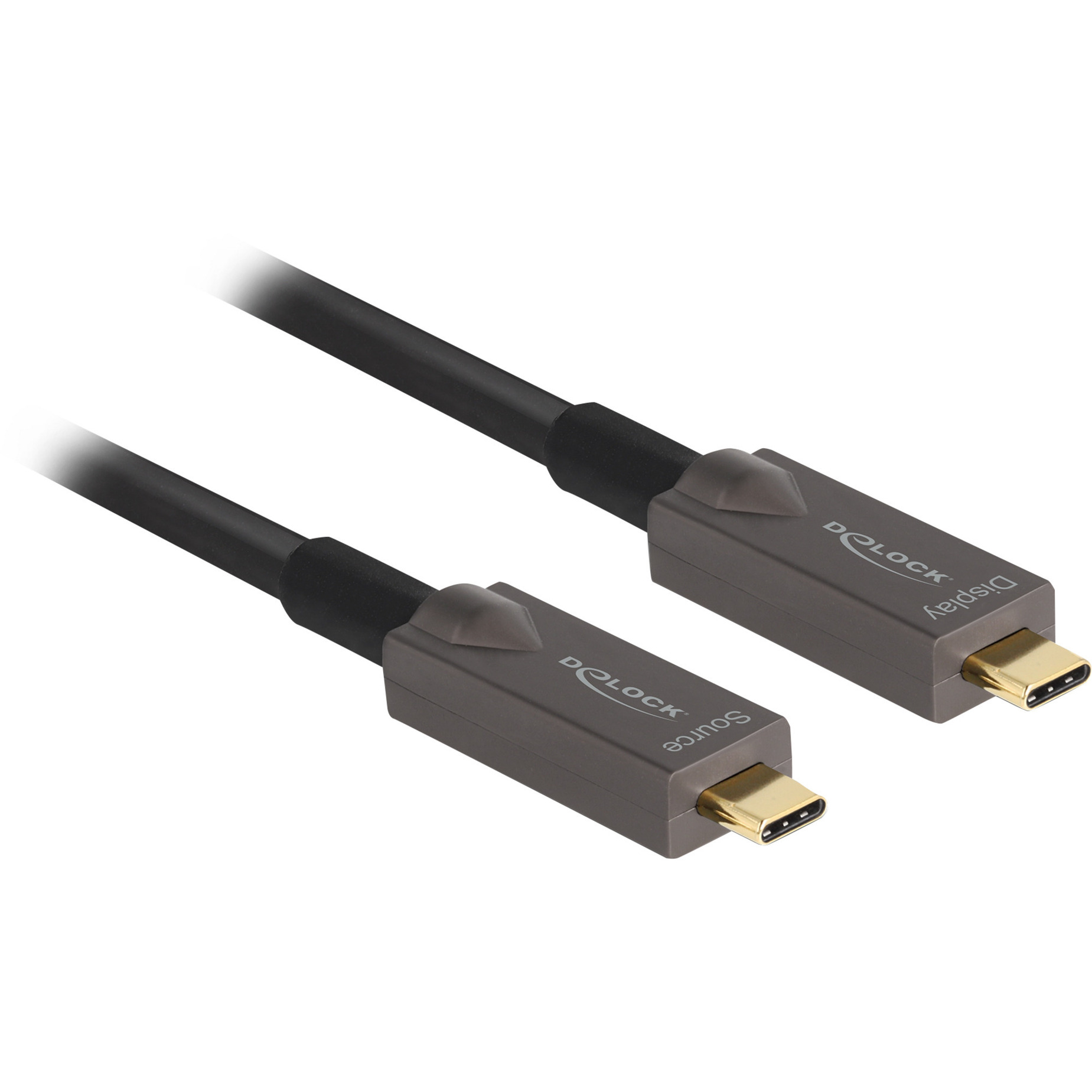 Aktives Optisches USB-C 4K Video + Daten + PD Kabel