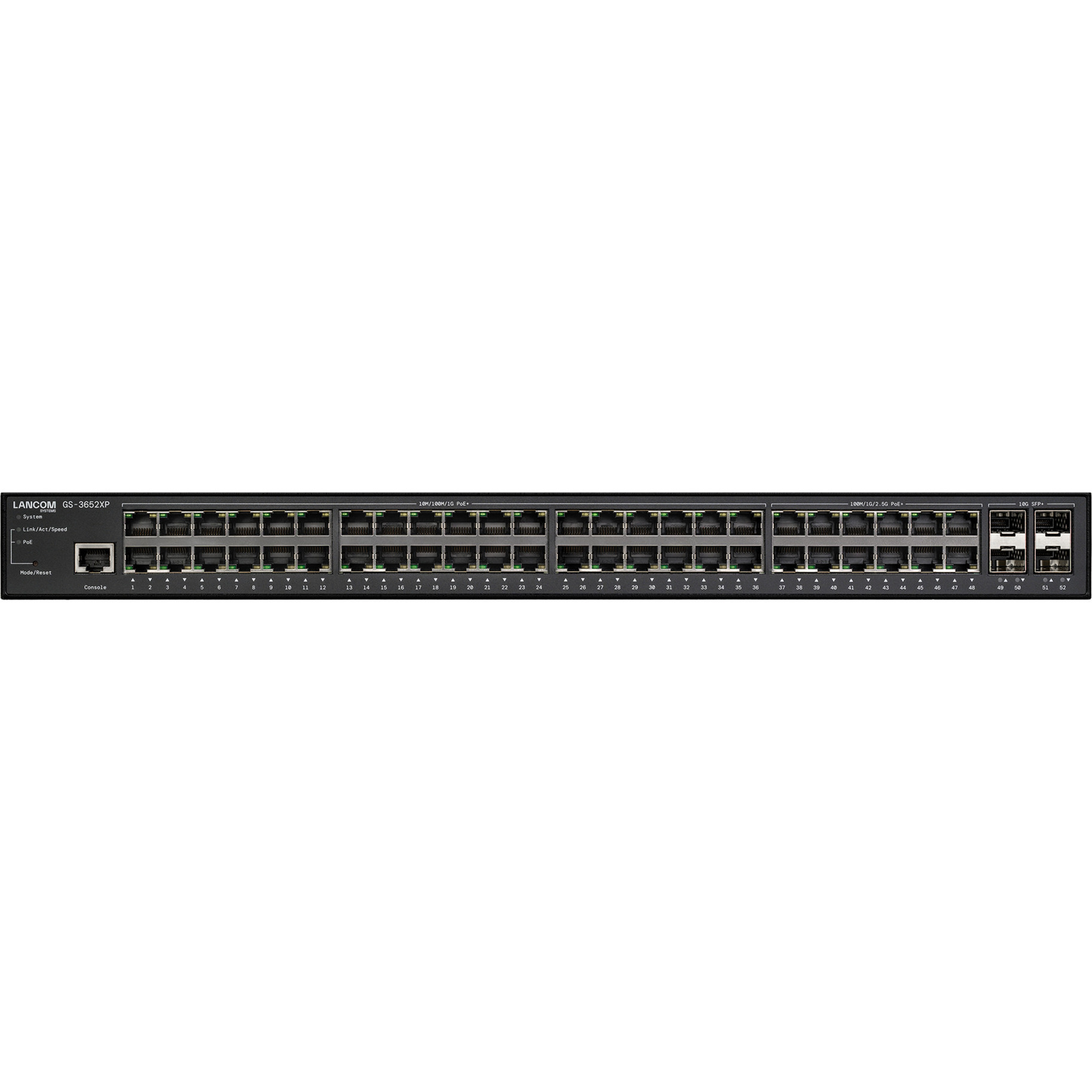 GS-3652XP, Switch