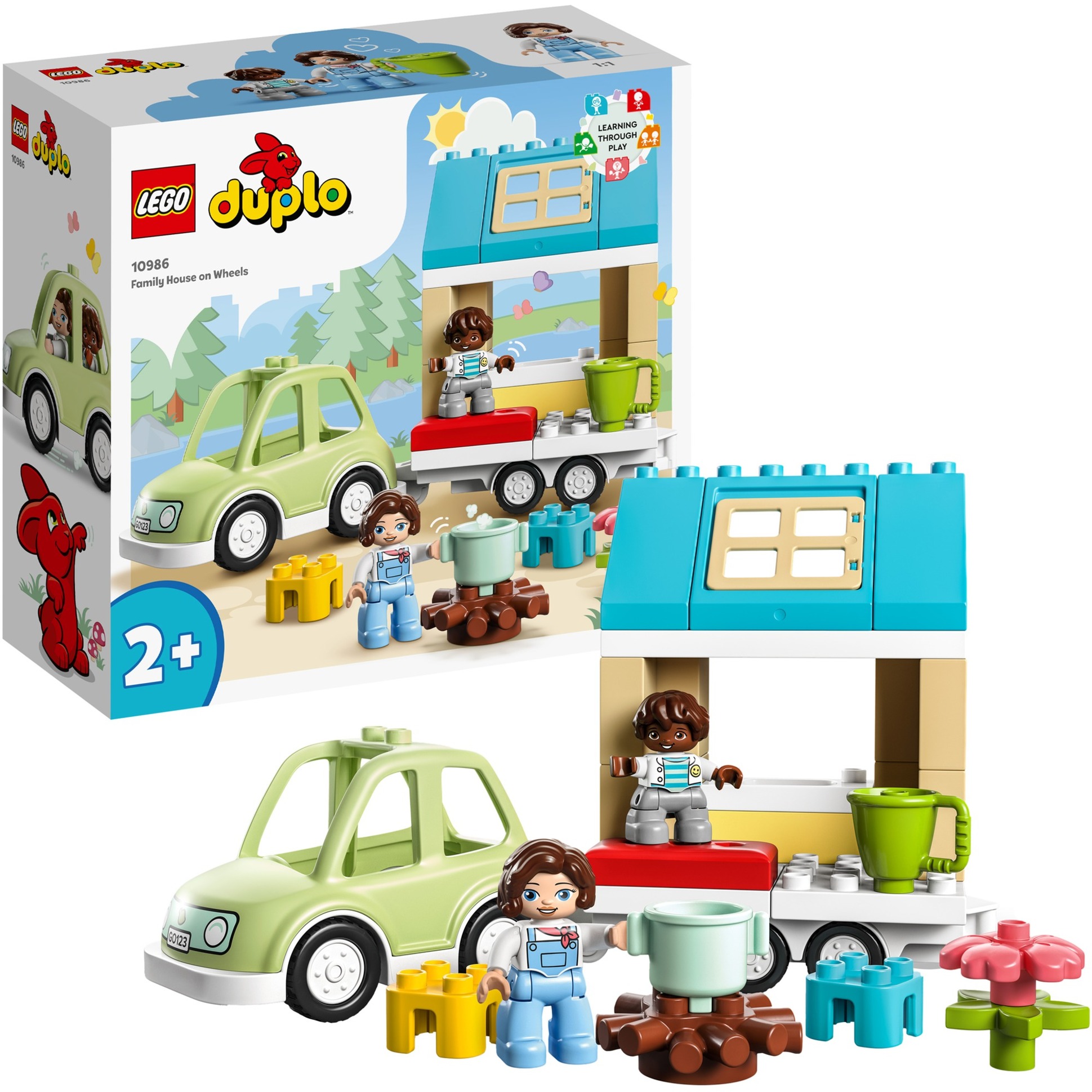 10986 DUPLO Zuhause auf Rädern, Konstruktionsspielzeug