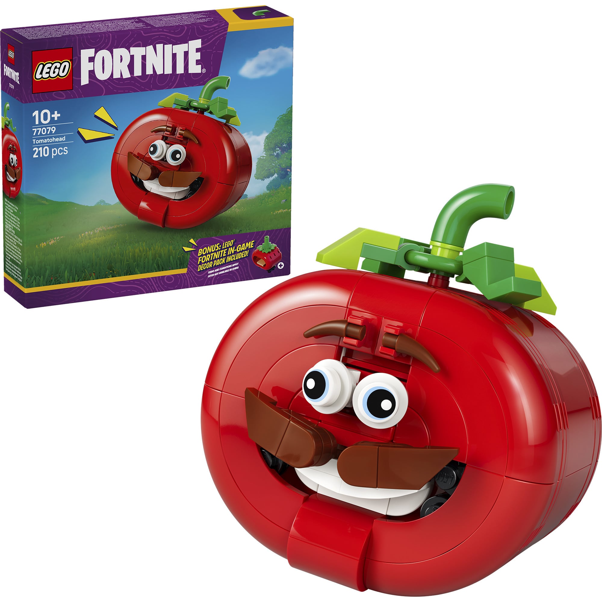 77079 Fortnite Tomatenkopf, Konstruktionsspielzeug