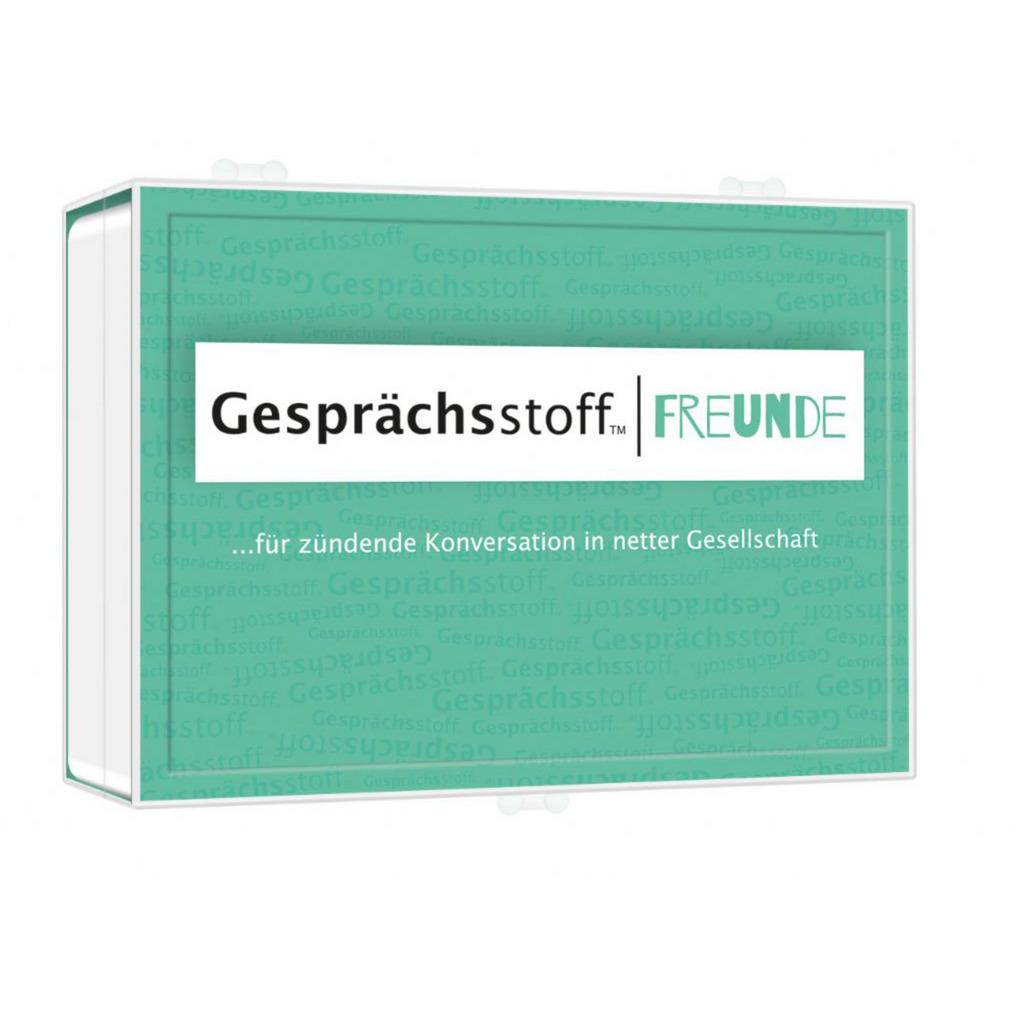 Gesprächsstoff - Freunde, Partyspiel