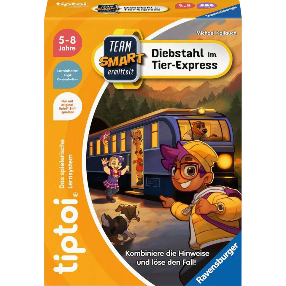 tiptoi Team SMART ermittelt: Diebstahl im Tier-Express, Brettspiel