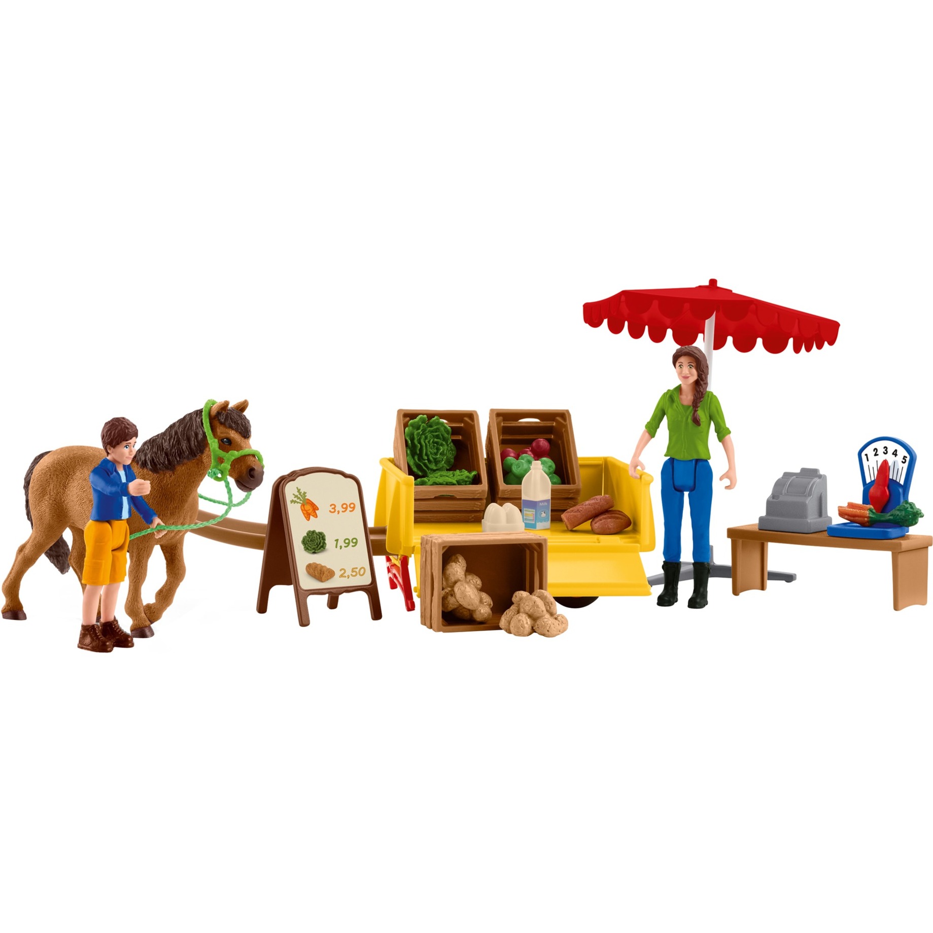Farm World Mobiler Farm Stand, Spielfigur