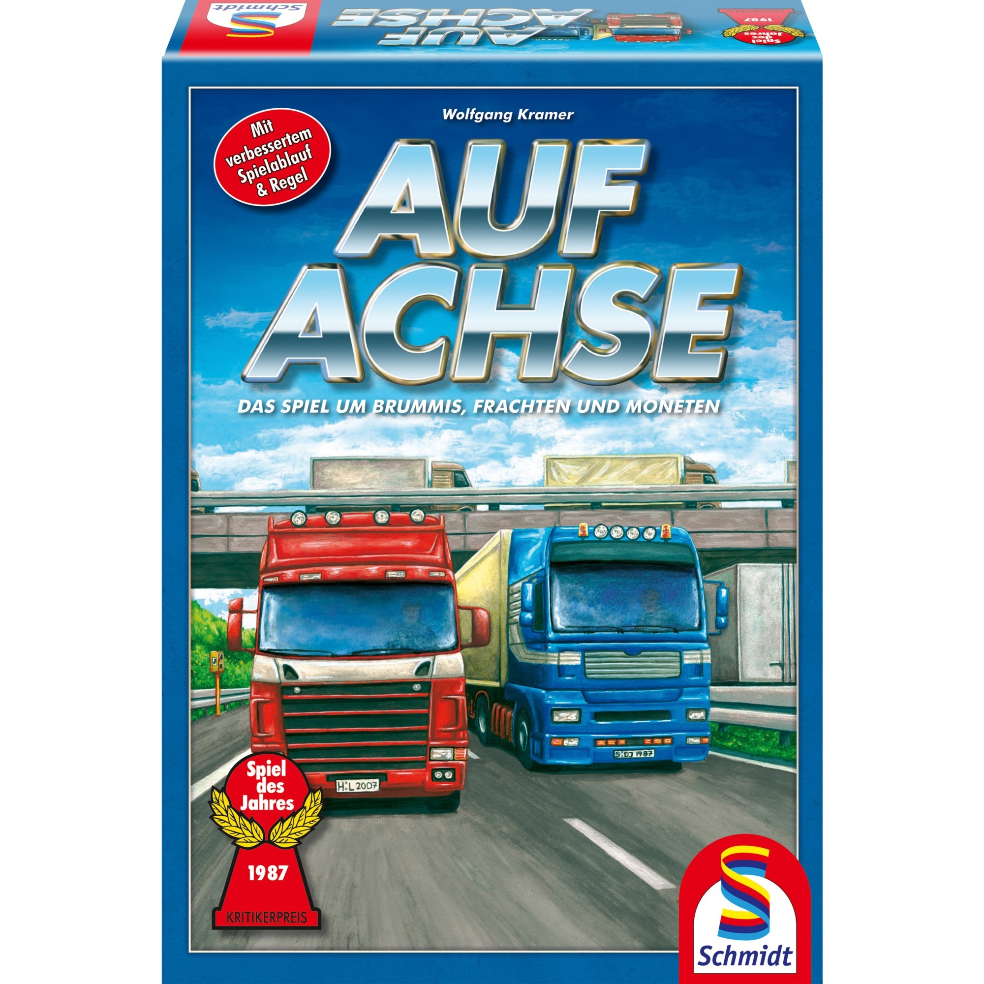 Schmidt Spiele Auf Achse, Brettspiel | 04001504490904 Schmidt Spiele Auf Achse, Brettspiel | 04001504490904