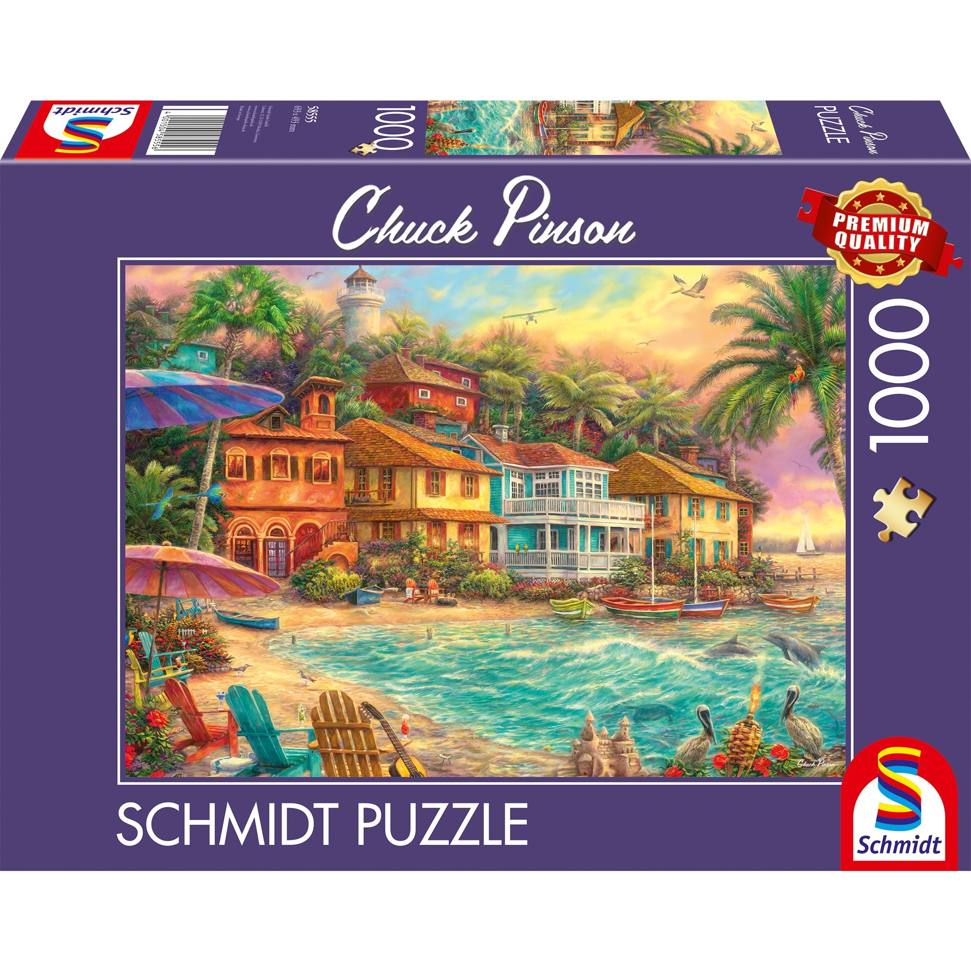 Chuck Pinson: Inselzeit, Puzzle