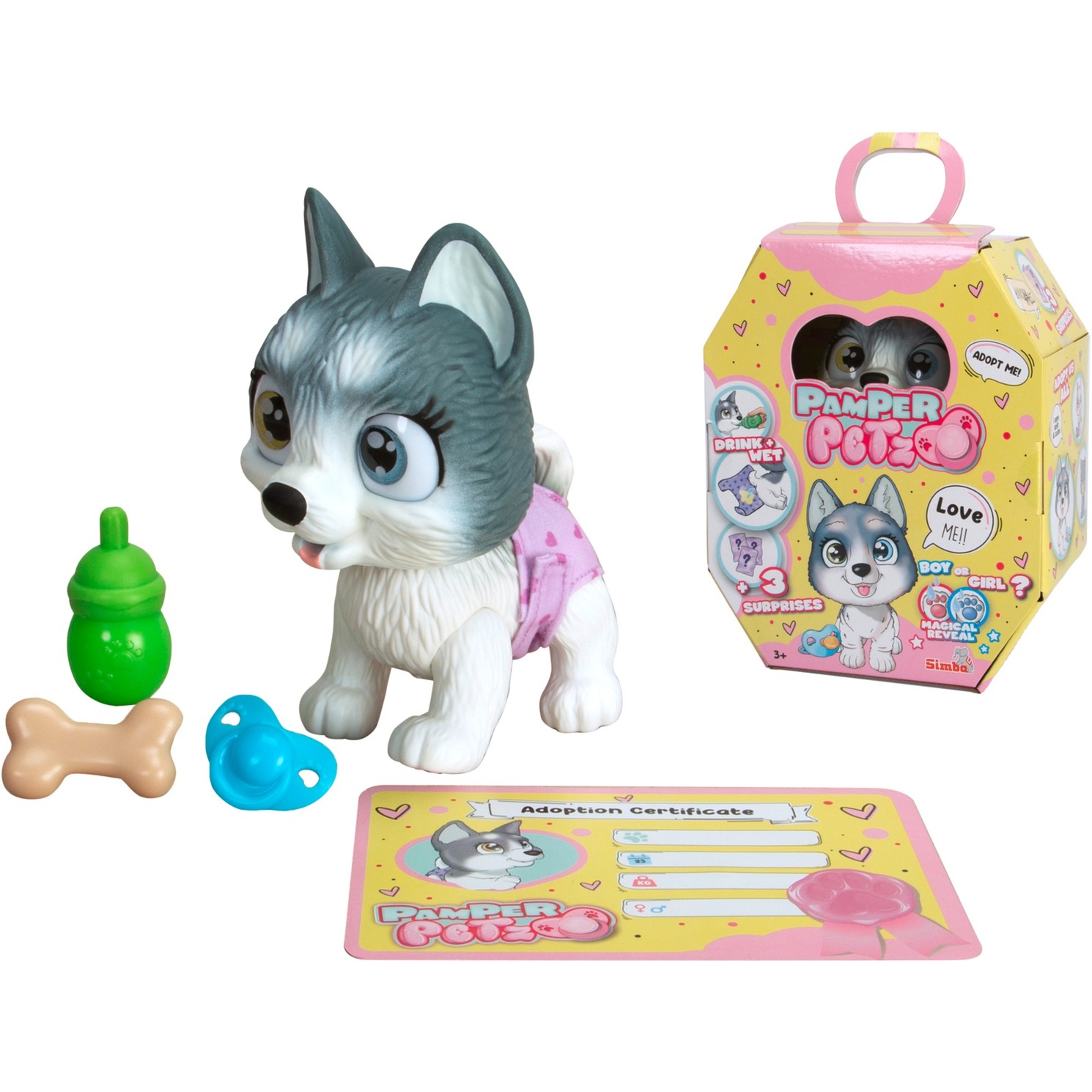 Simba Pamper Petz Husky, Spielfigur | 04006592089757 Simba Pamper Petz Husky, Spielfigur | 04006592089757