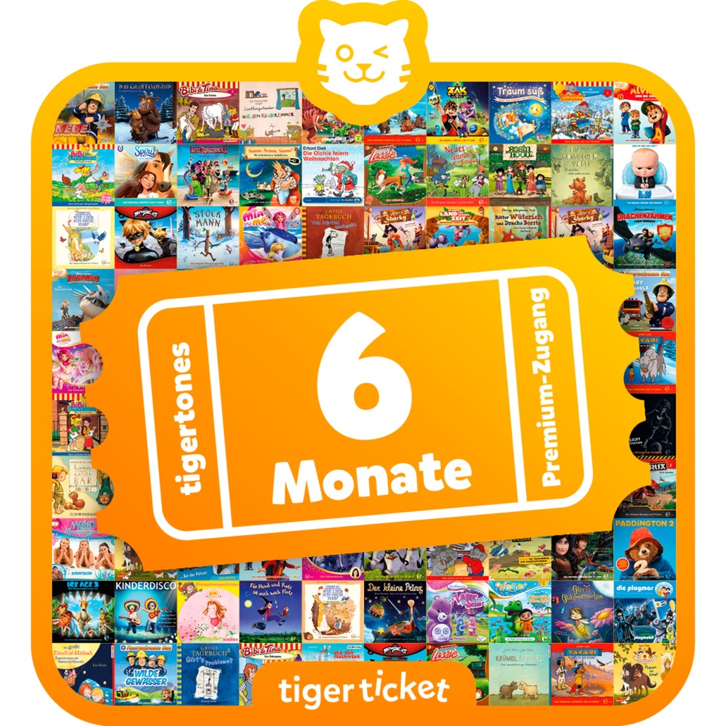 Tigermedia tigerticket 6 Monate, Hörbuch | 04260535480760 Tigermedia tigerticket 6 Monate, Hörbuch | 04260535480760