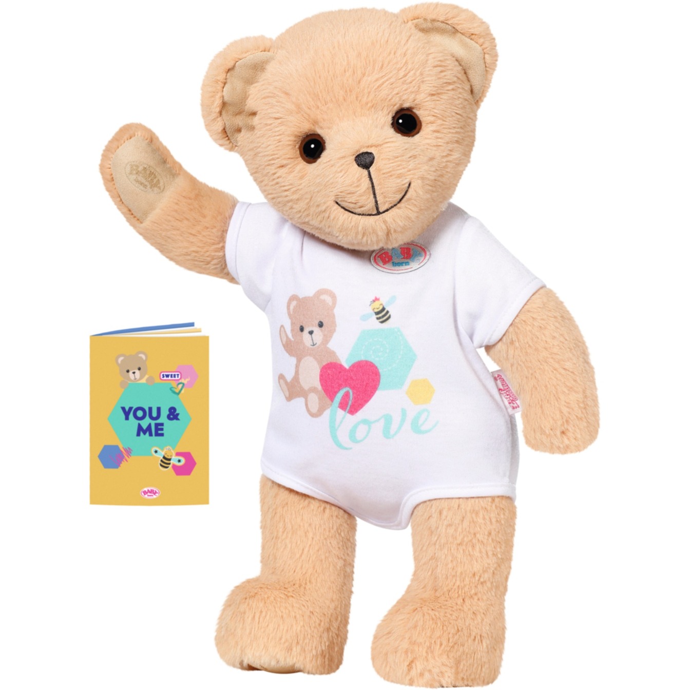 BABY born® Bär weiß, Kuscheltier