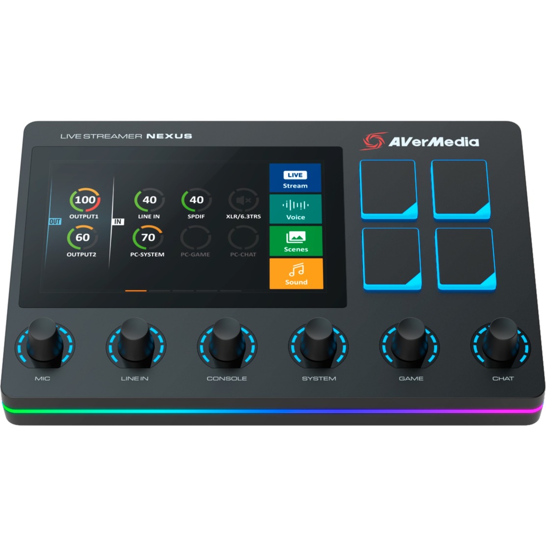 Avermedia Live Streamer NEXUS, Mischpult | 04710710679958 Avermedia Live Streamer NEXUS, Mischpult | 04710710679958