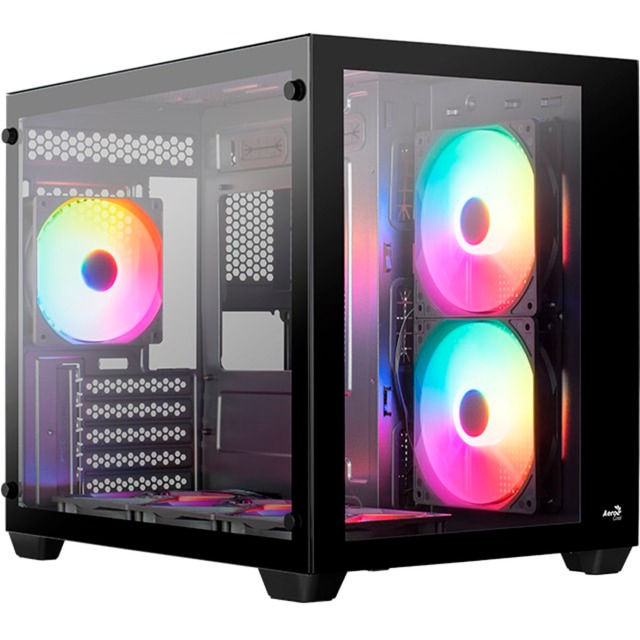 AeroCool Dryft Mini-BK-v1 , Tower-Gehäuse | 04711099474127 AeroCool Dryft Mini-BK-v1 , Tower-Gehäuse | 04711099474127