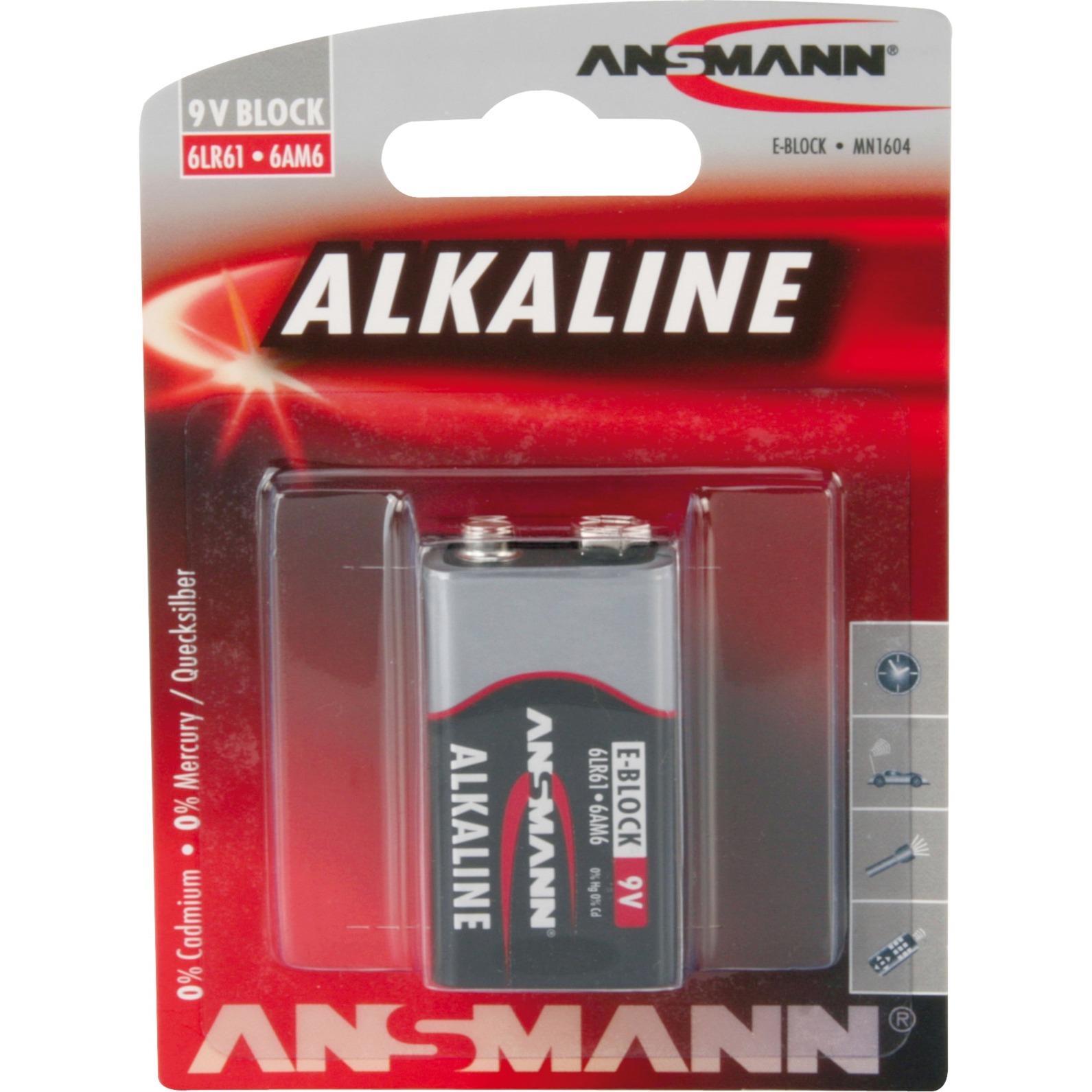 Alkaline Red, Batterie