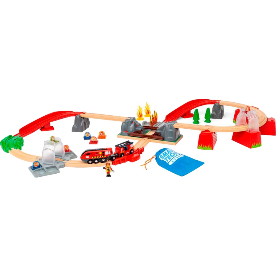 BRIO World Smart Tech Sound Feuerwehreinsatz-Rettungsset, Bahn | 07312350360042 BRIO World Smart Tech Sound Feuerwehreinsatz-Rettungsset, Bahn | 07312350360042