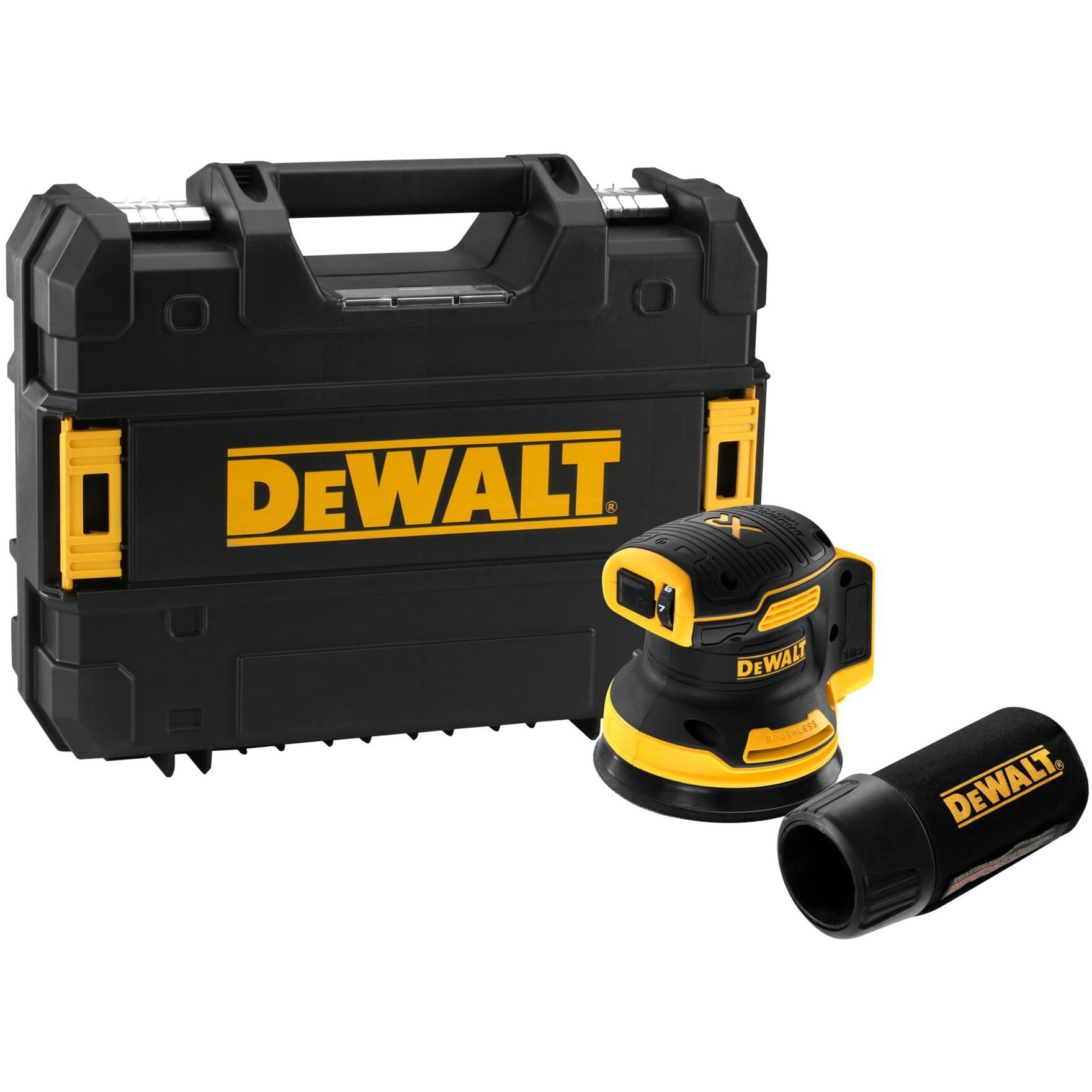 Akku-Exzenterschleifer DCW210NT, 18Volt