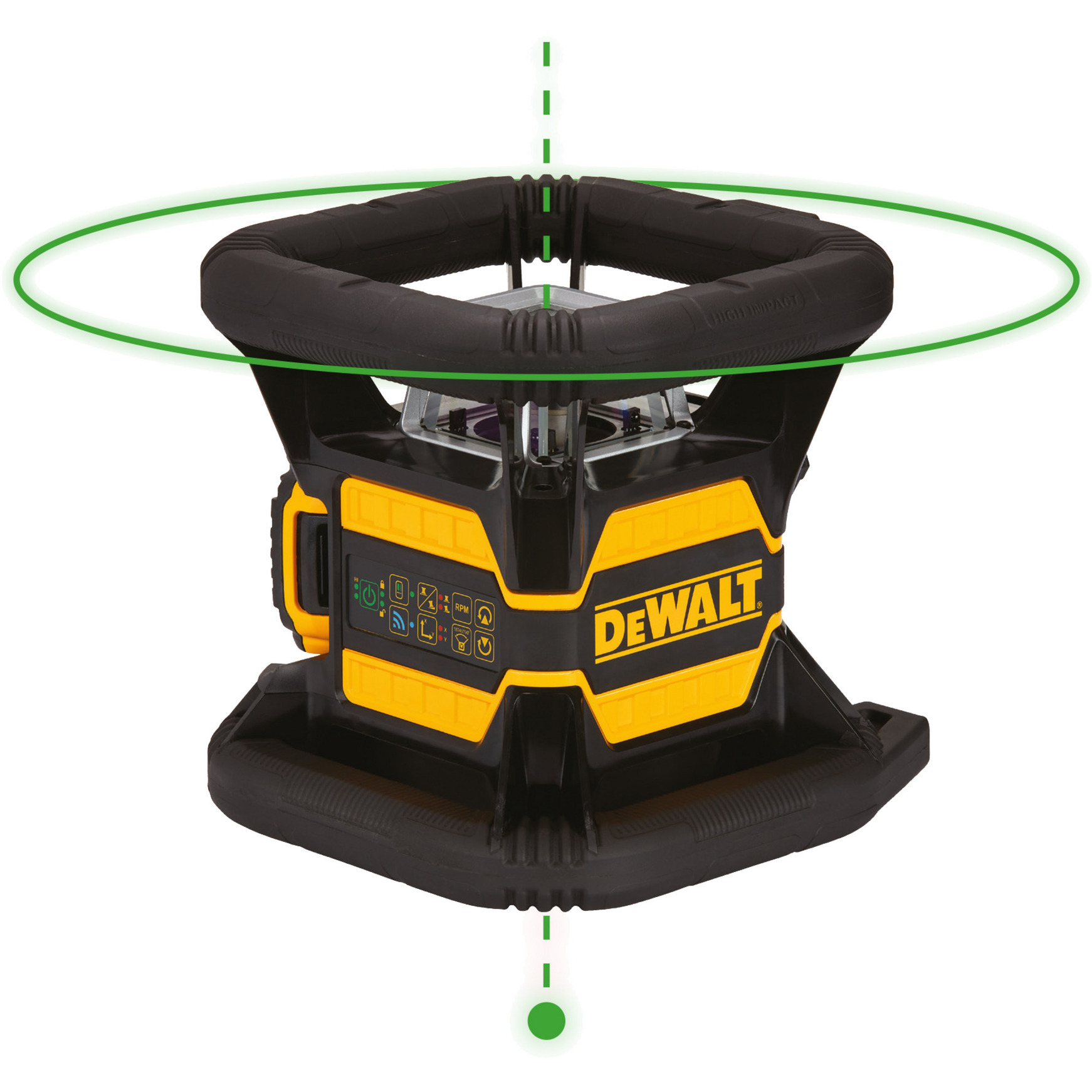 Akku-Rotationslaser DCE080D1GS, 18Volt
