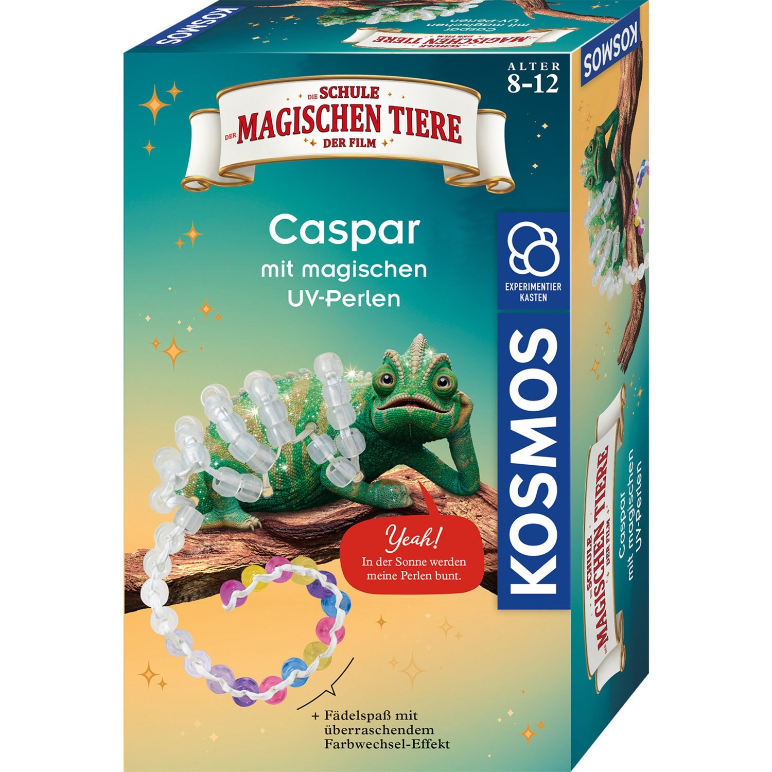 Die Schule der magischen Tiere - Caspar mit magischen UV-Perlen, Experimentierkasten