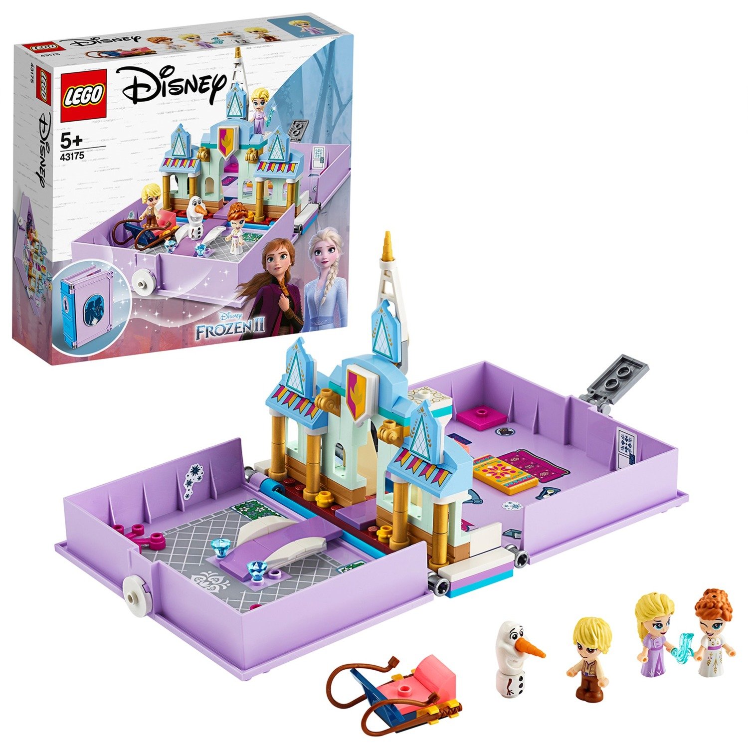 Lego 43175 Disney Princess Annas und Elsas Märchenbuch, Konstruktionsspielzeug | 05702016618617 Lego 43175 Disney Princess Annas und Elsas Märchenbuch, Konstruktionsspielzeug | 05702016618617
