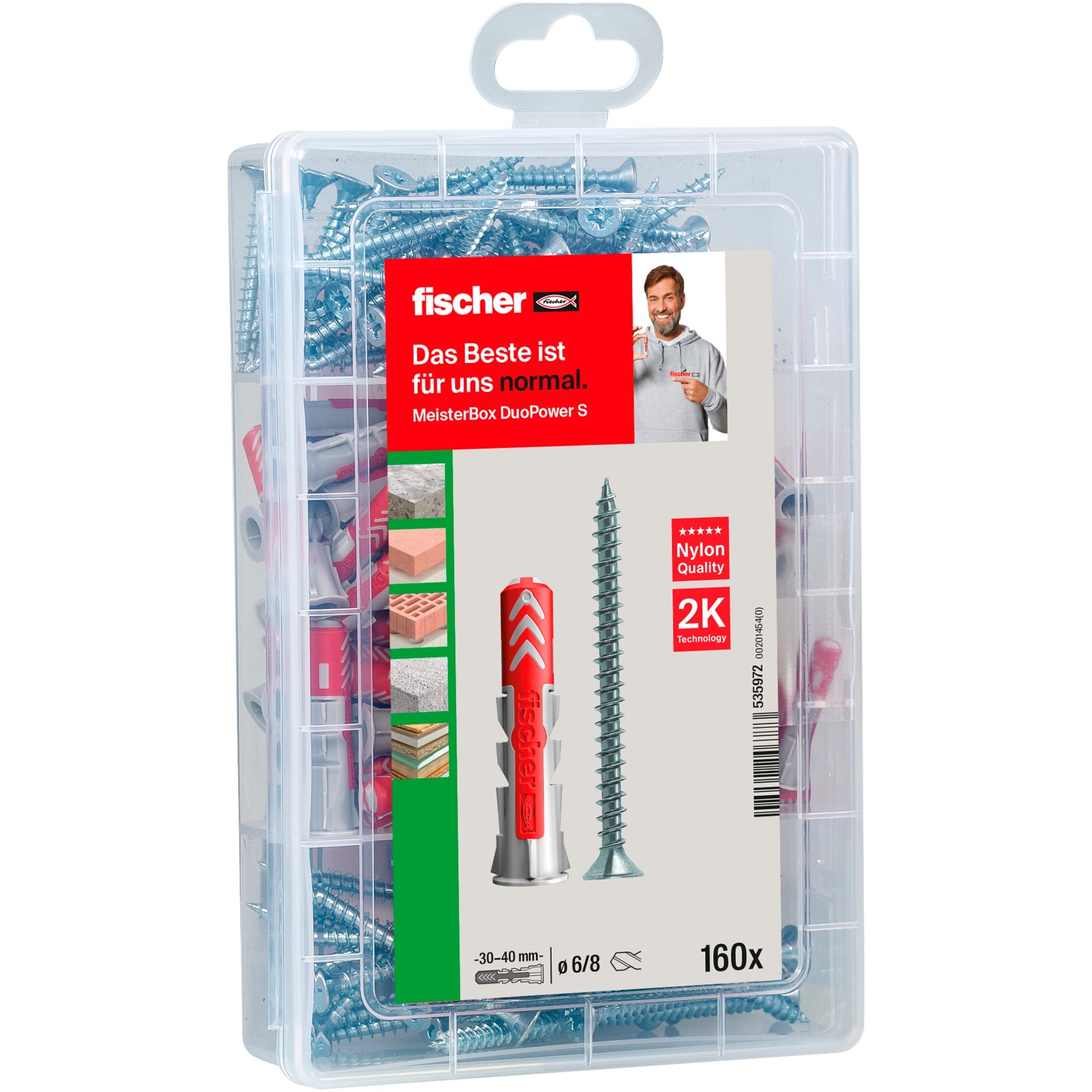 Fischer Meister-Box DUOPOWER + Schraube, Dübel | 04048962245622 Fischer Meister-Box DUOPOWER + Schraube, Dübel | 04048962245622