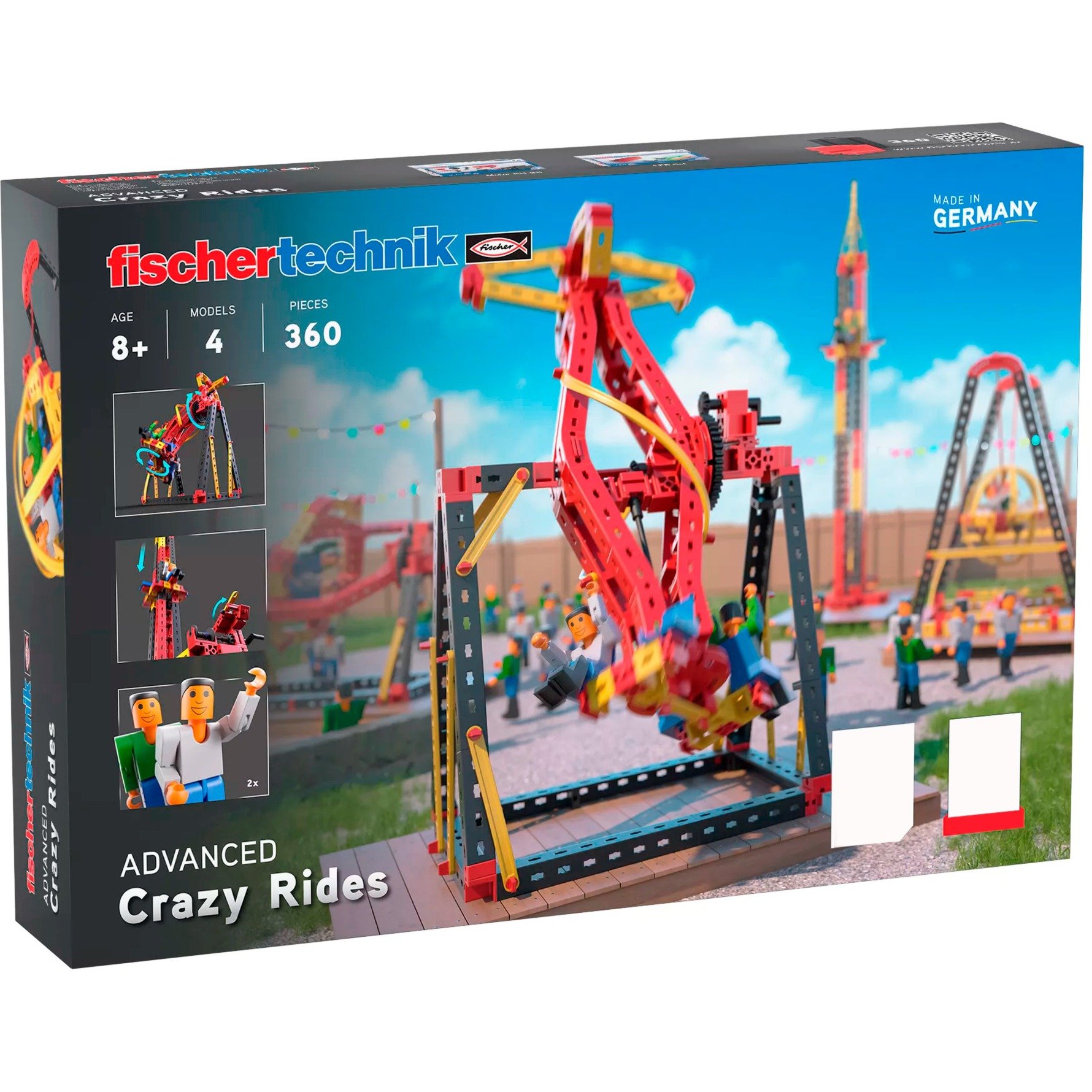 Fischertechnik Advanced Crazy Rides, Konstruktionsspielzeug | 04048962492750 Fischertechnik Advanced Crazy Rides, Konstruktionsspielzeug | 04048962492750