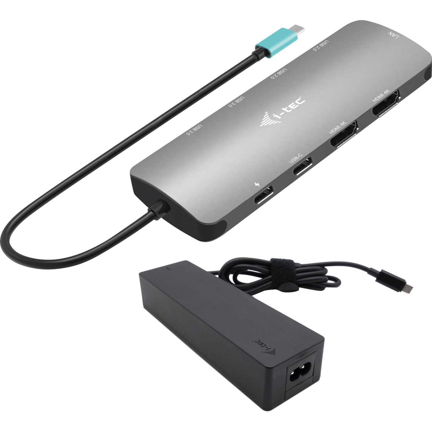 USB-C Metal Nano 2x HDMI Docking Station, Notebook